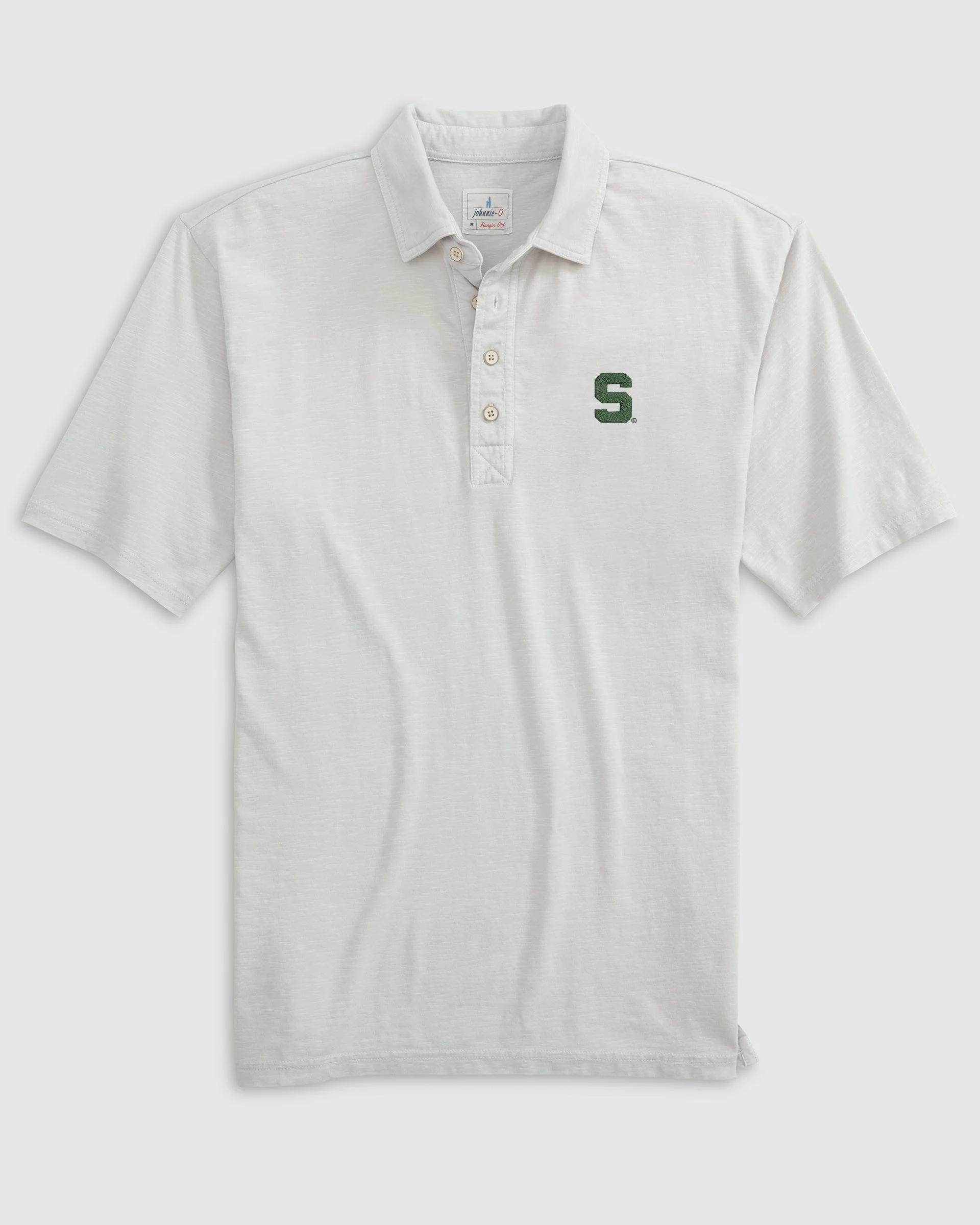 Michigan State Coastal Wash Original Polo - S Logo