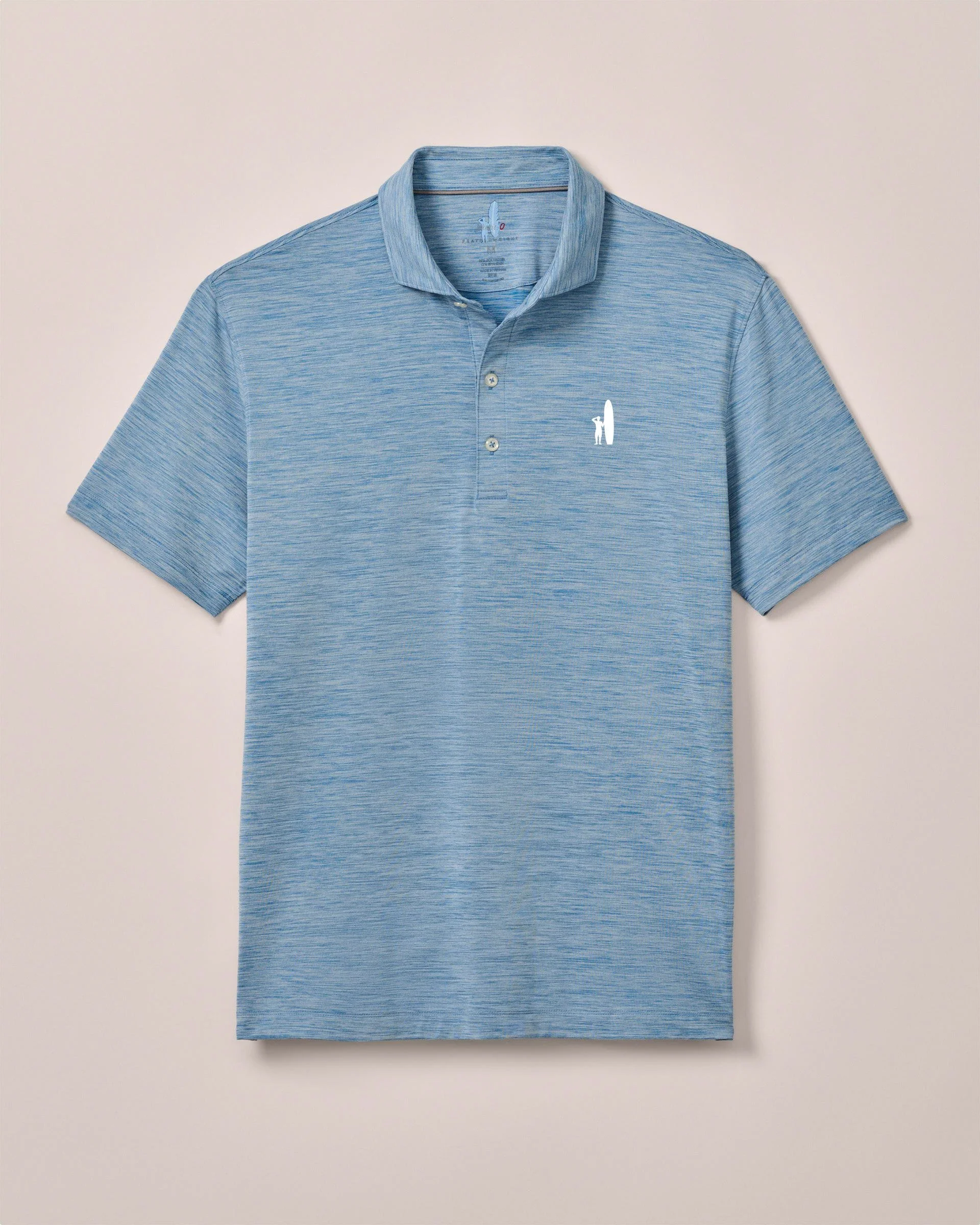 Custom Surfer Logo Huronn Featherweight Performance Polo