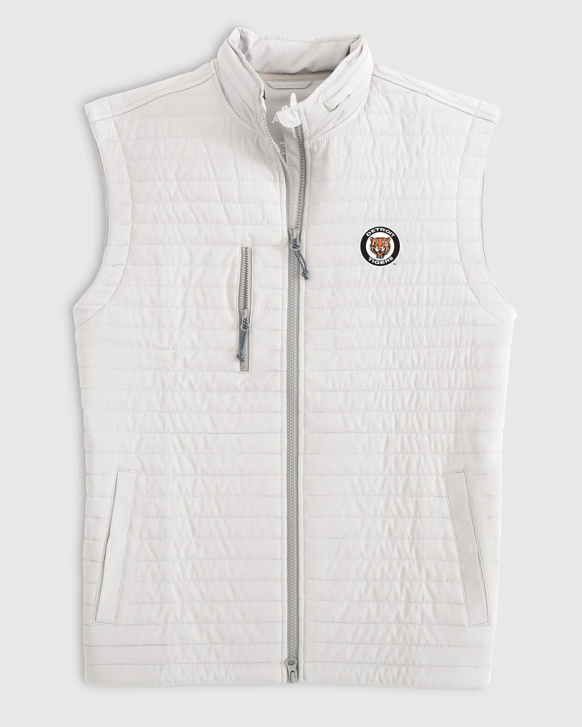 Detroit Tigers Crosswind Quilted Performance Vest - Cooperstown Logo
