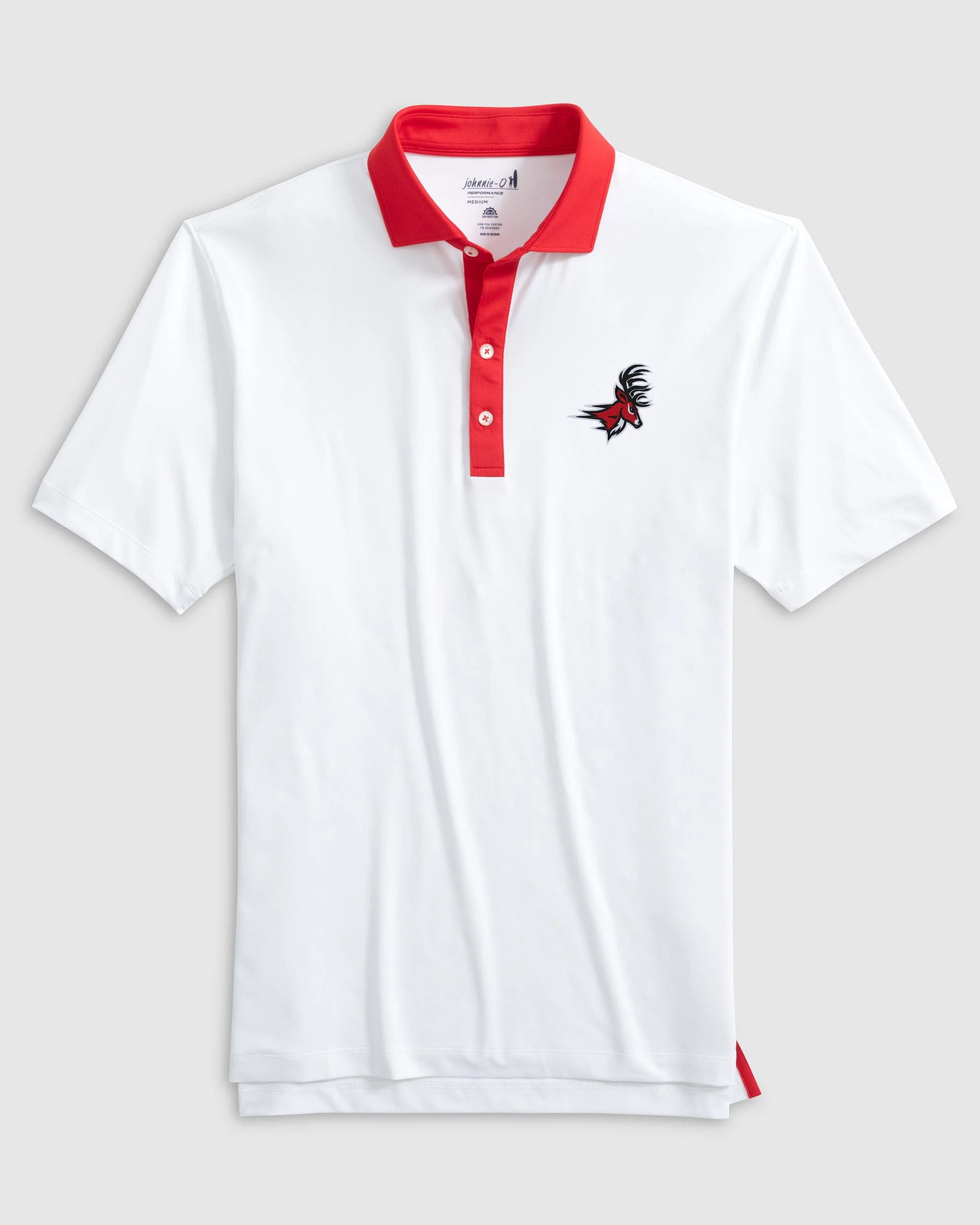 Fairfield Ramos Performance Jersey Polo - Stag Logo