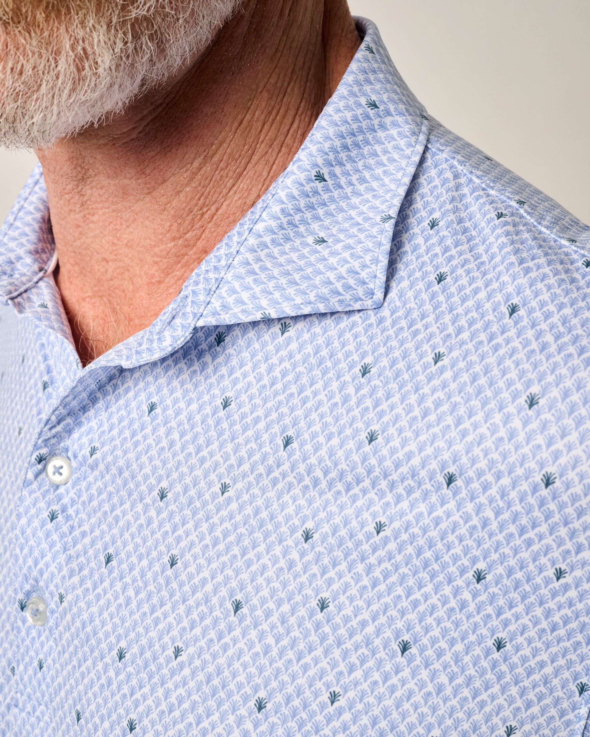 Featherweight Performance Polo - Fernando Print