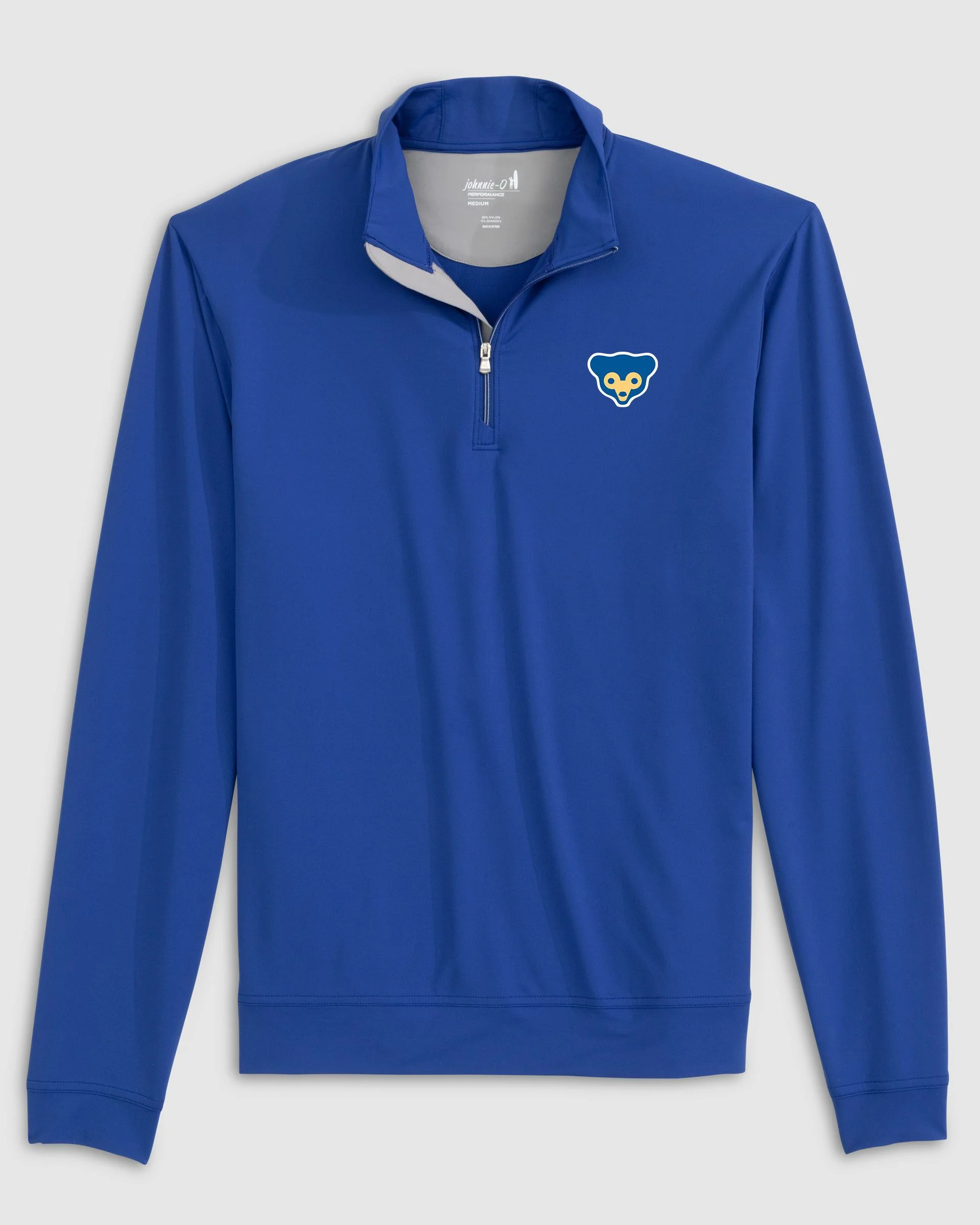 Chicago Cubs Motion Performance 1/4 Zip - Cooperstown Logo