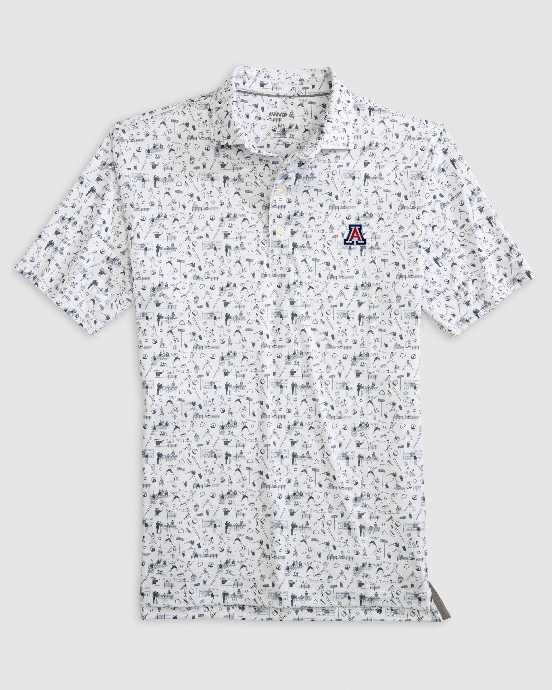 Arizona Ballpark Printed Performance Jersey Polo