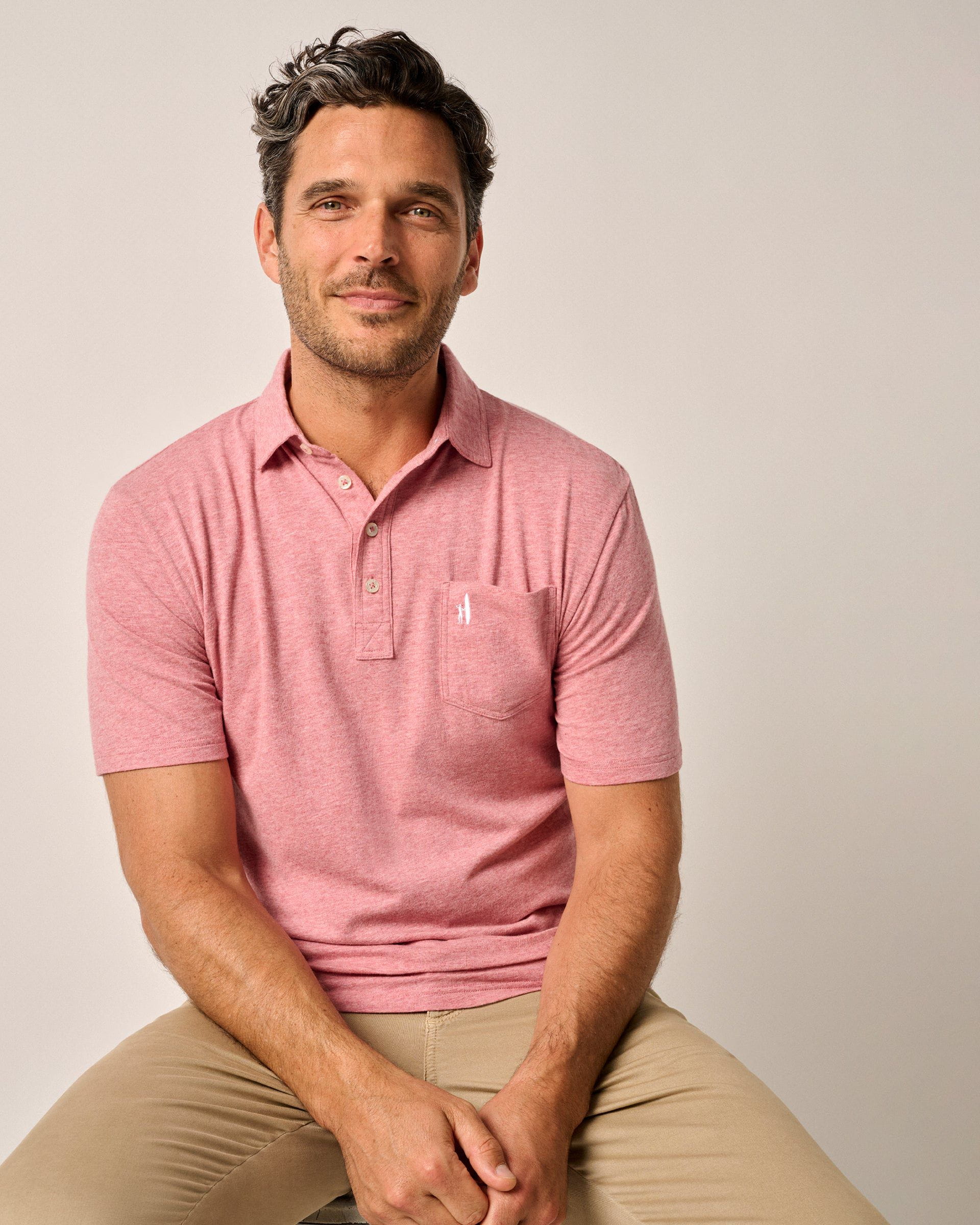 Original 4-Button Polo - Heathered 2.0
