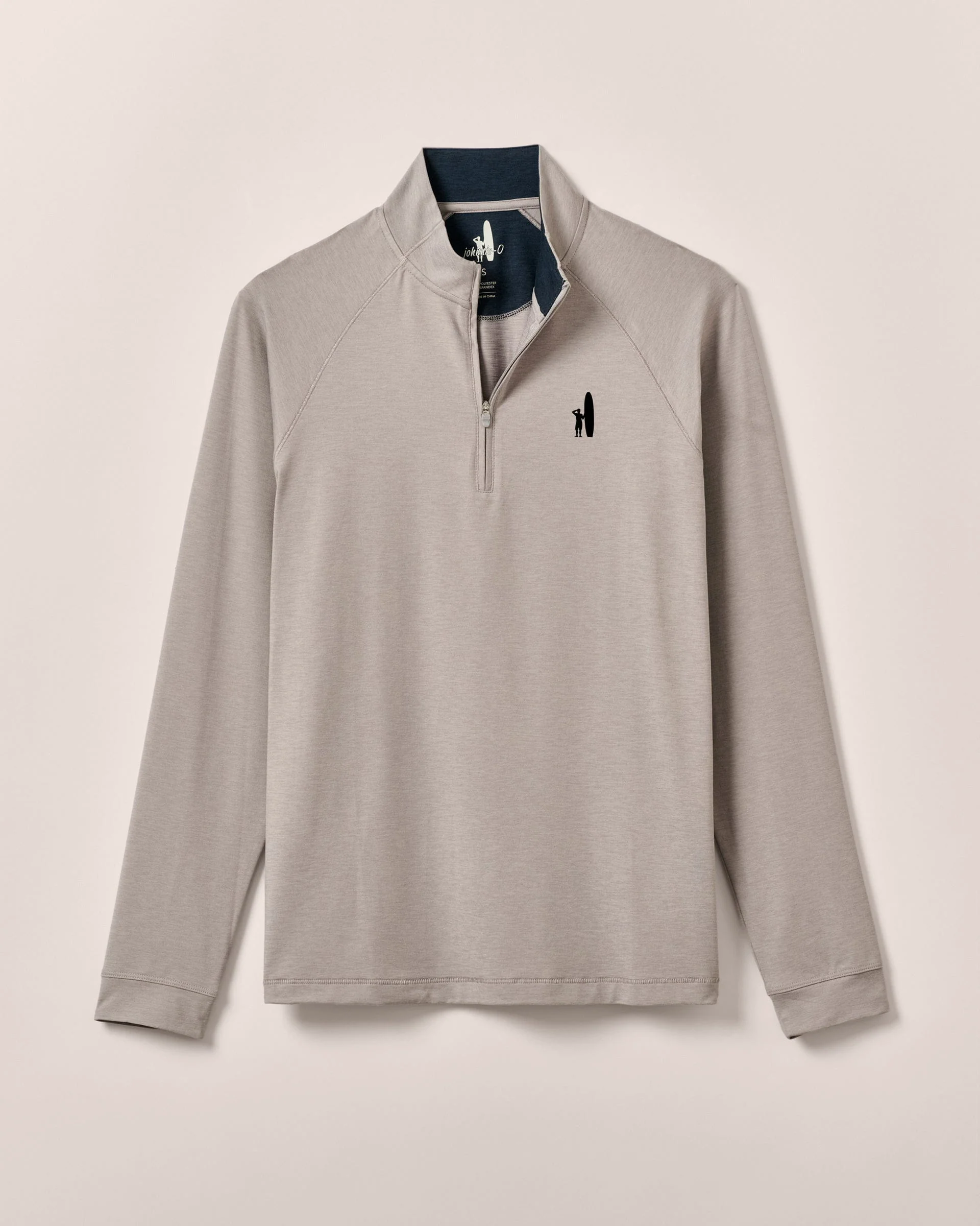 Custom Surfer Logo Freeborne Performance 1/4 Zip Pullover