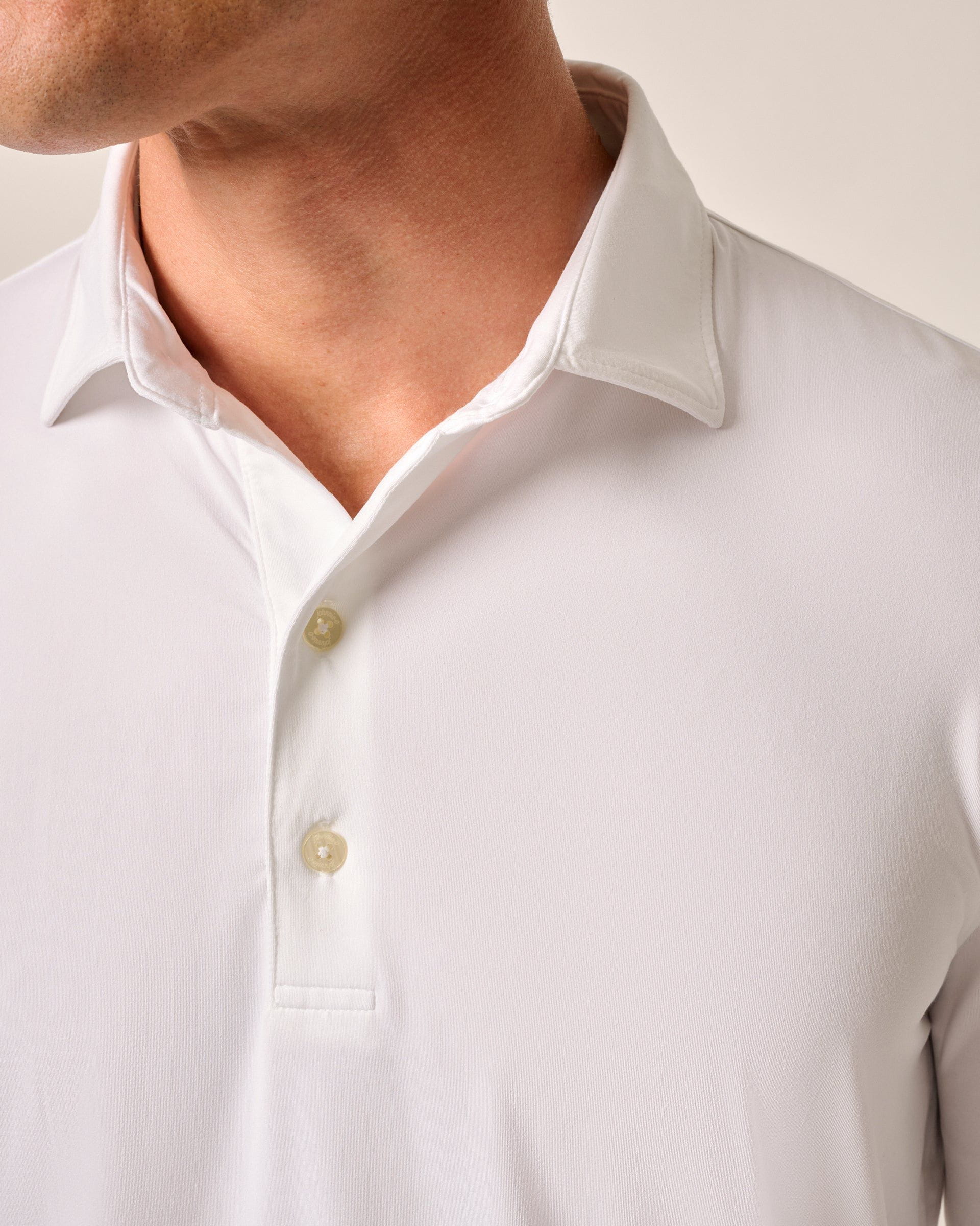 Featherweight Long Sleeve Performance Polo - Swing