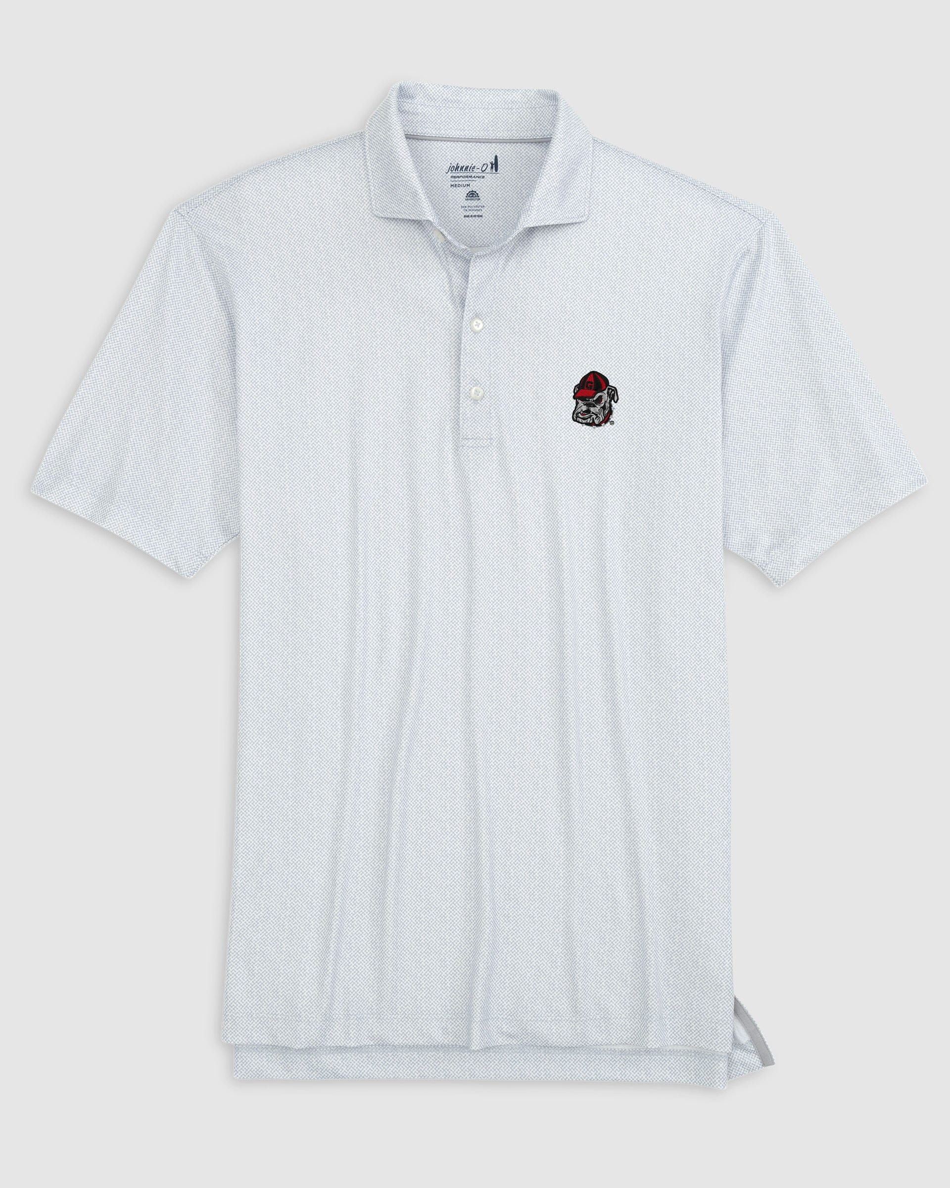 Georgia Hinson Jersey Performance Polo - Bulldog Head Logo