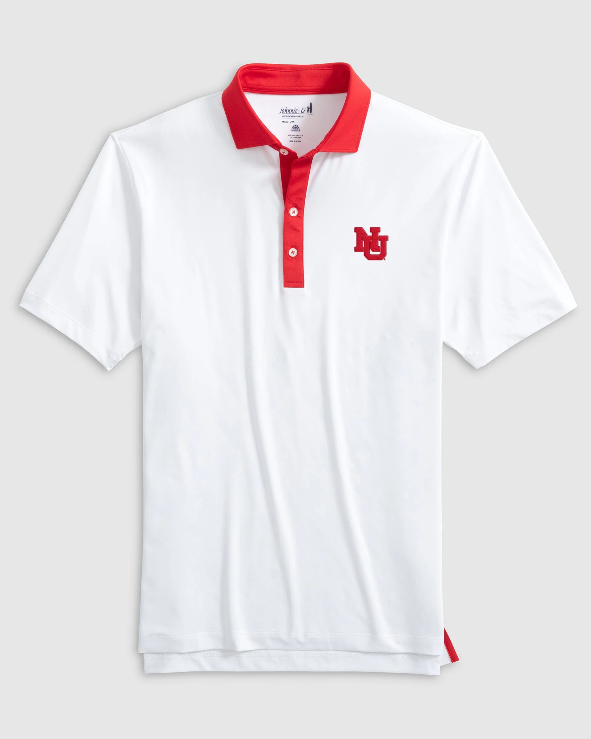 Nebraska Ramos Performance Jersey Polo - Vault Logo
