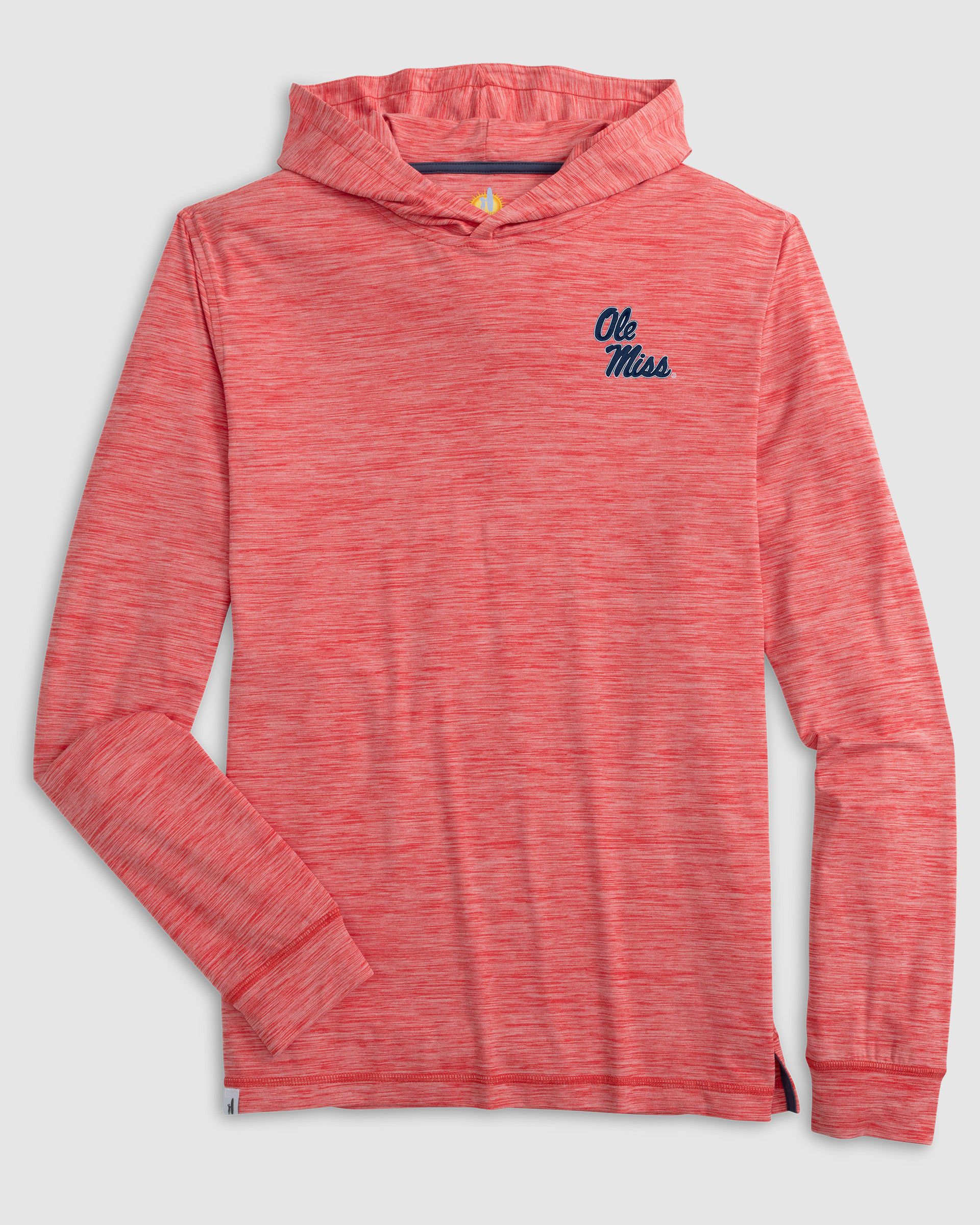 Ole Miss Talon Performance Hoodie - Stacked Logo