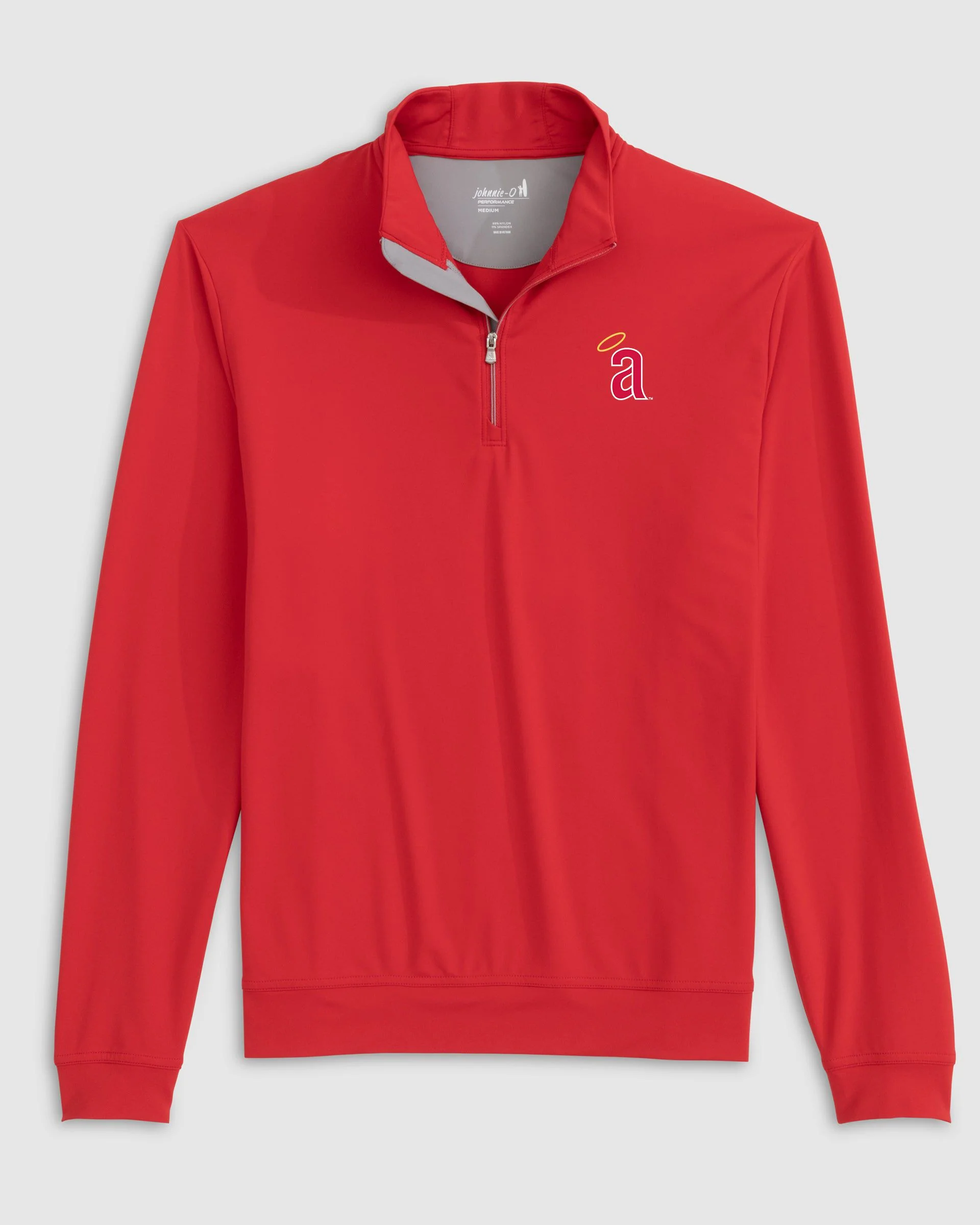 Los Angeles Angels Motion Performance 1/4 Zip - Cooperstown Logo