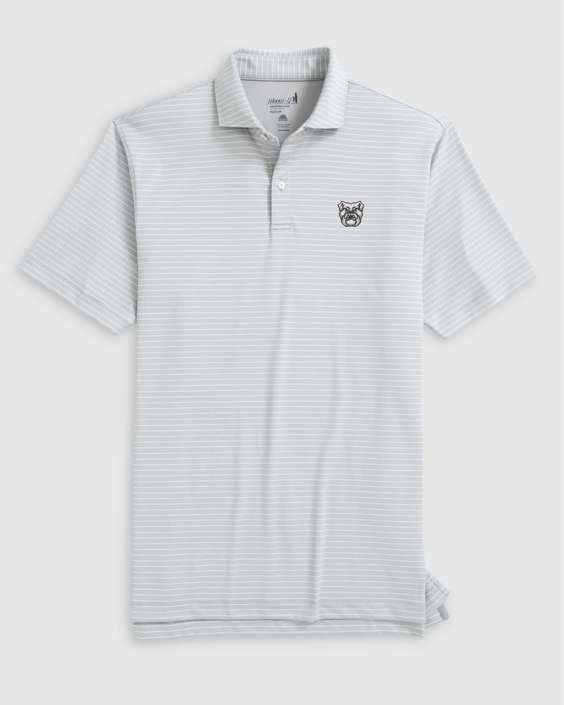 Butler Beau Striped Performance Jersey Polo