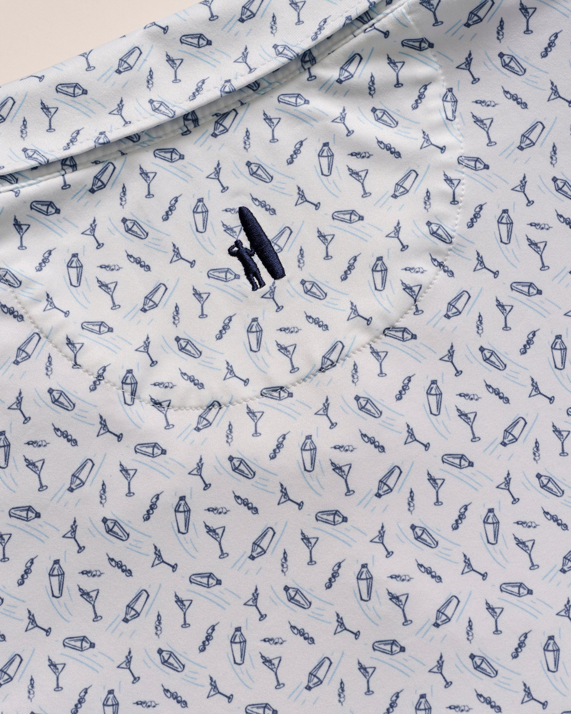 Featherweight Performance Polo - Tini Print