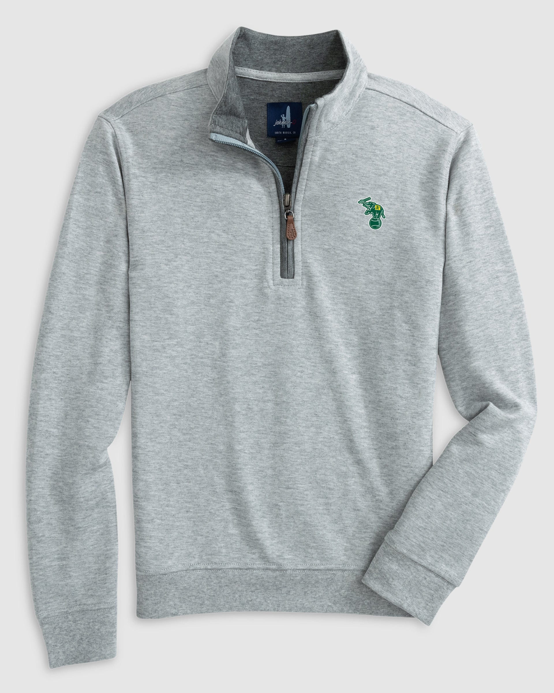 Oakland Athletics Sully 1/4 Zip - Cooperstown Logo