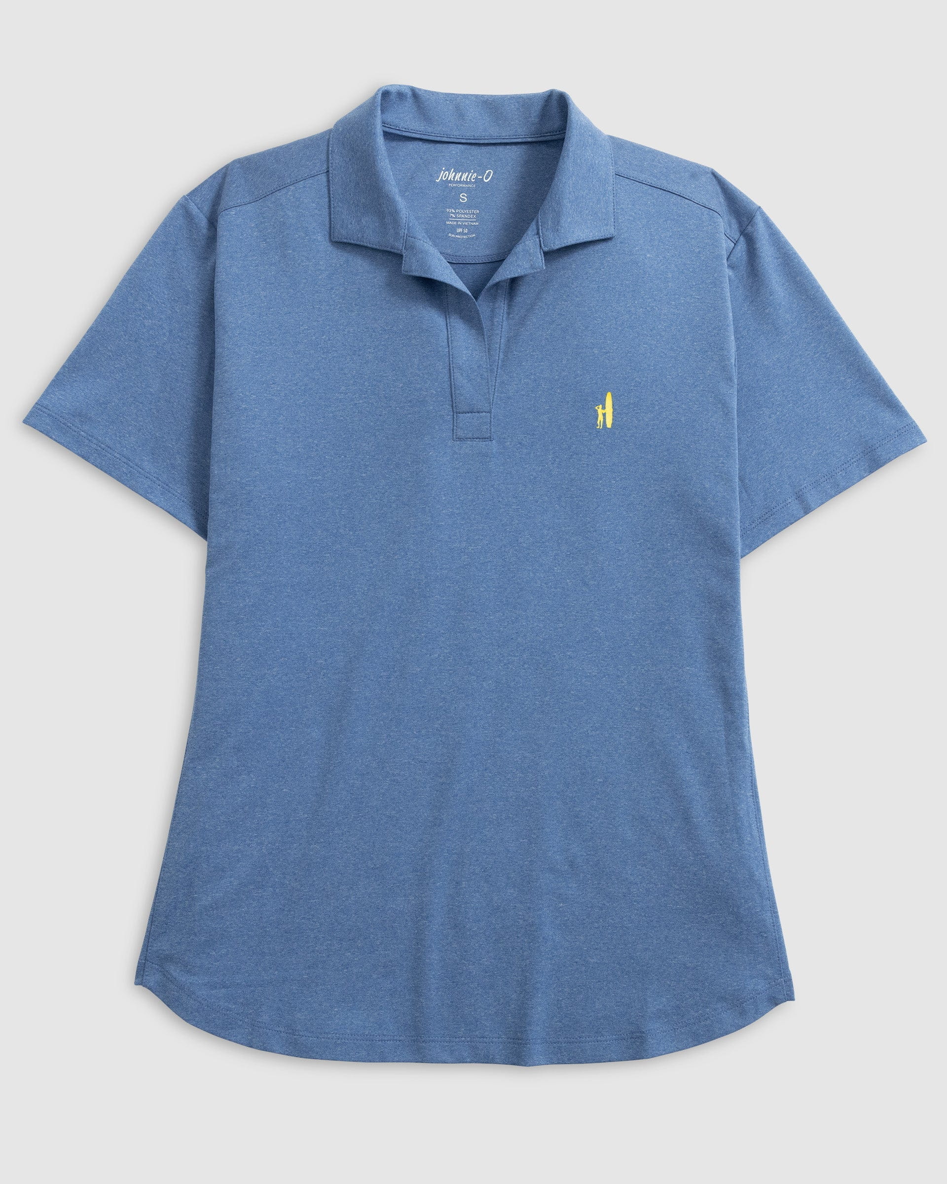 Custom Surfer Logo Sadie Performance Jersey Polo