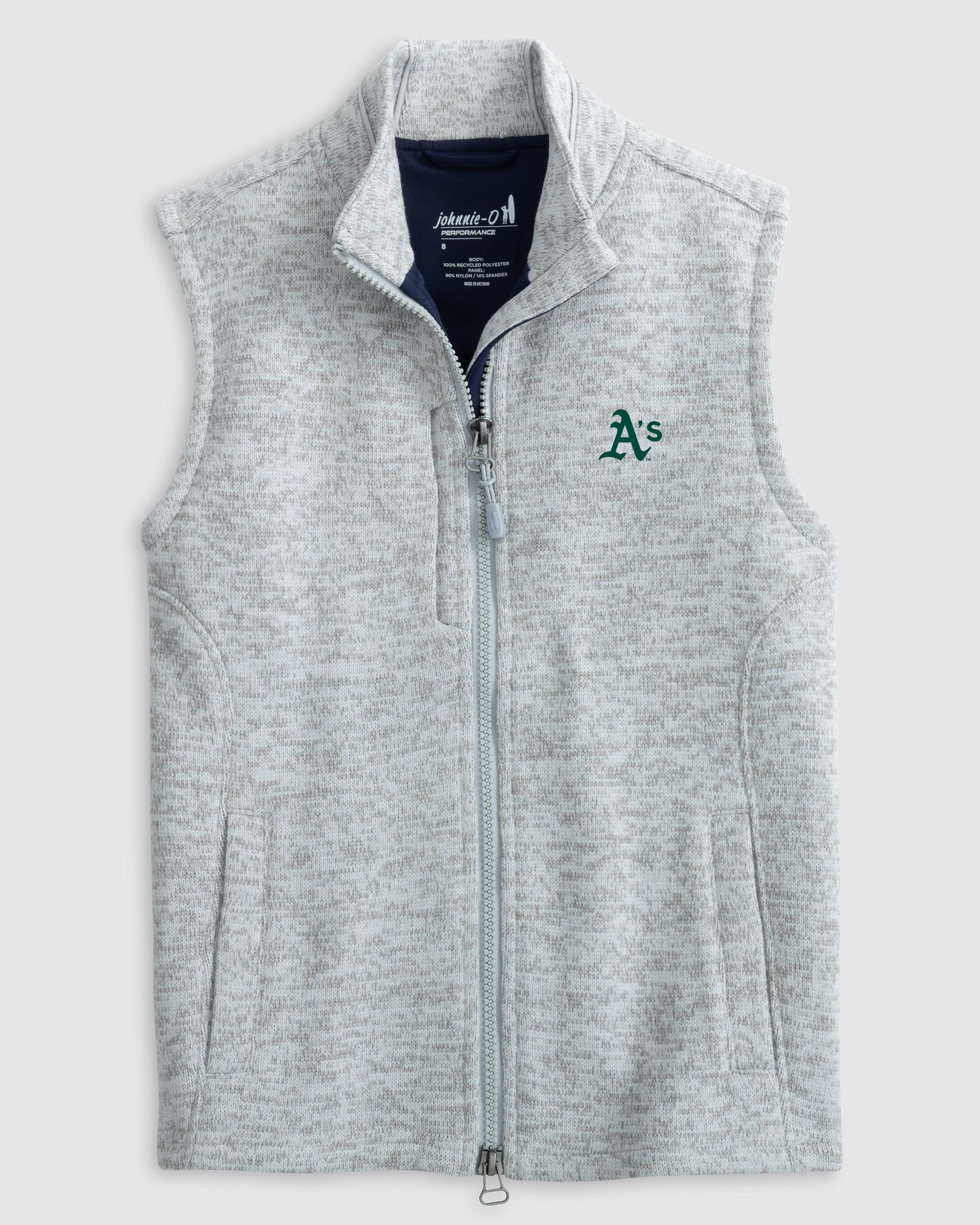 Oakland Athletics Denalis Jr. Performance Fleece Vest
