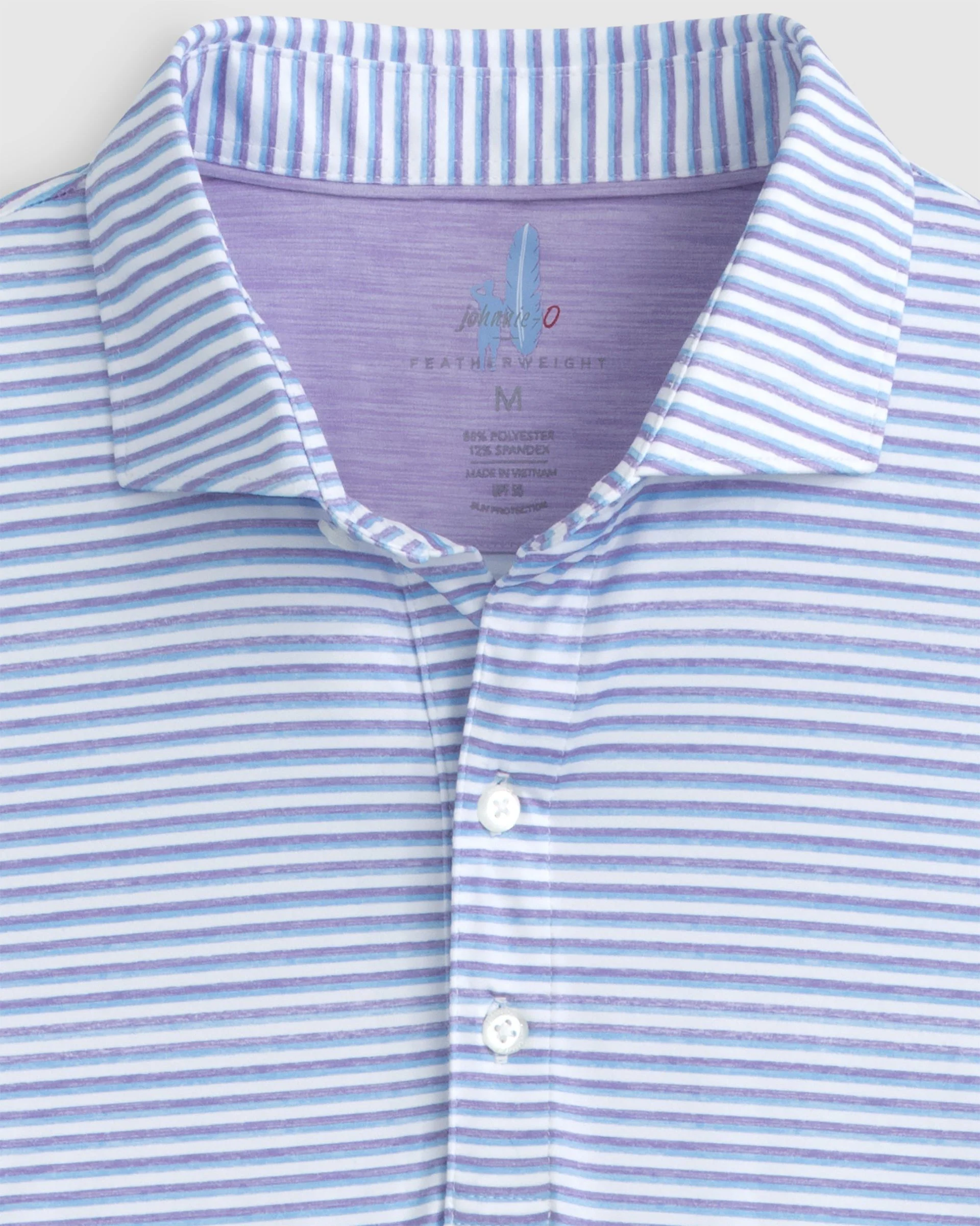 Featherweight Performance Polo - Warwick Stripe