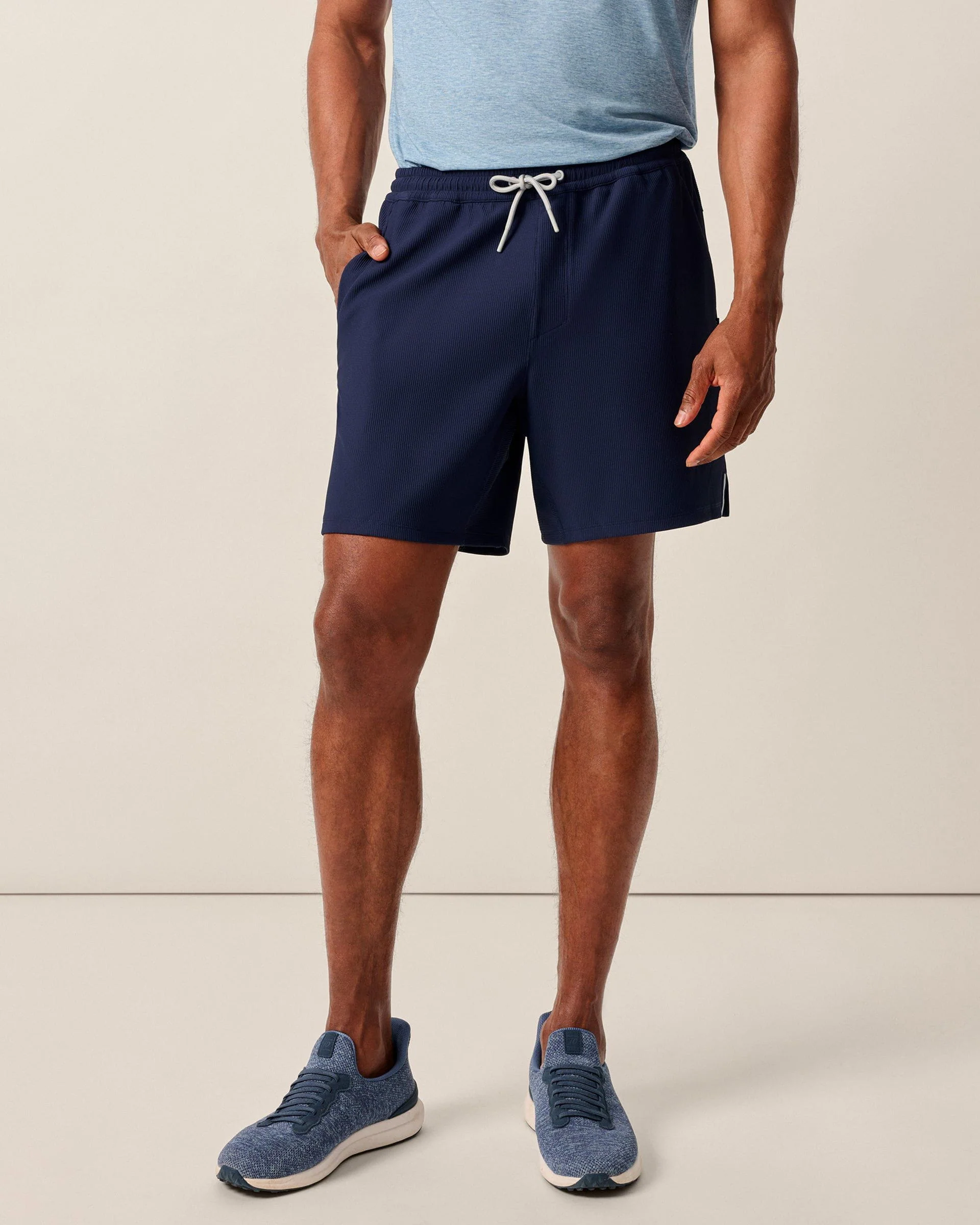 Jumpin Ribbed Knit Performance Shorts