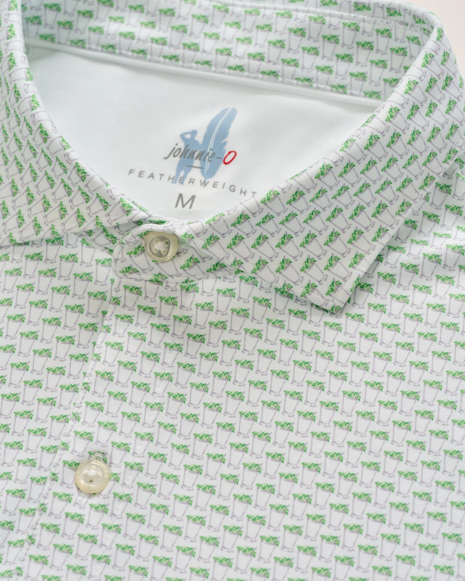 Featherweight Performance Polo - Mint Julep