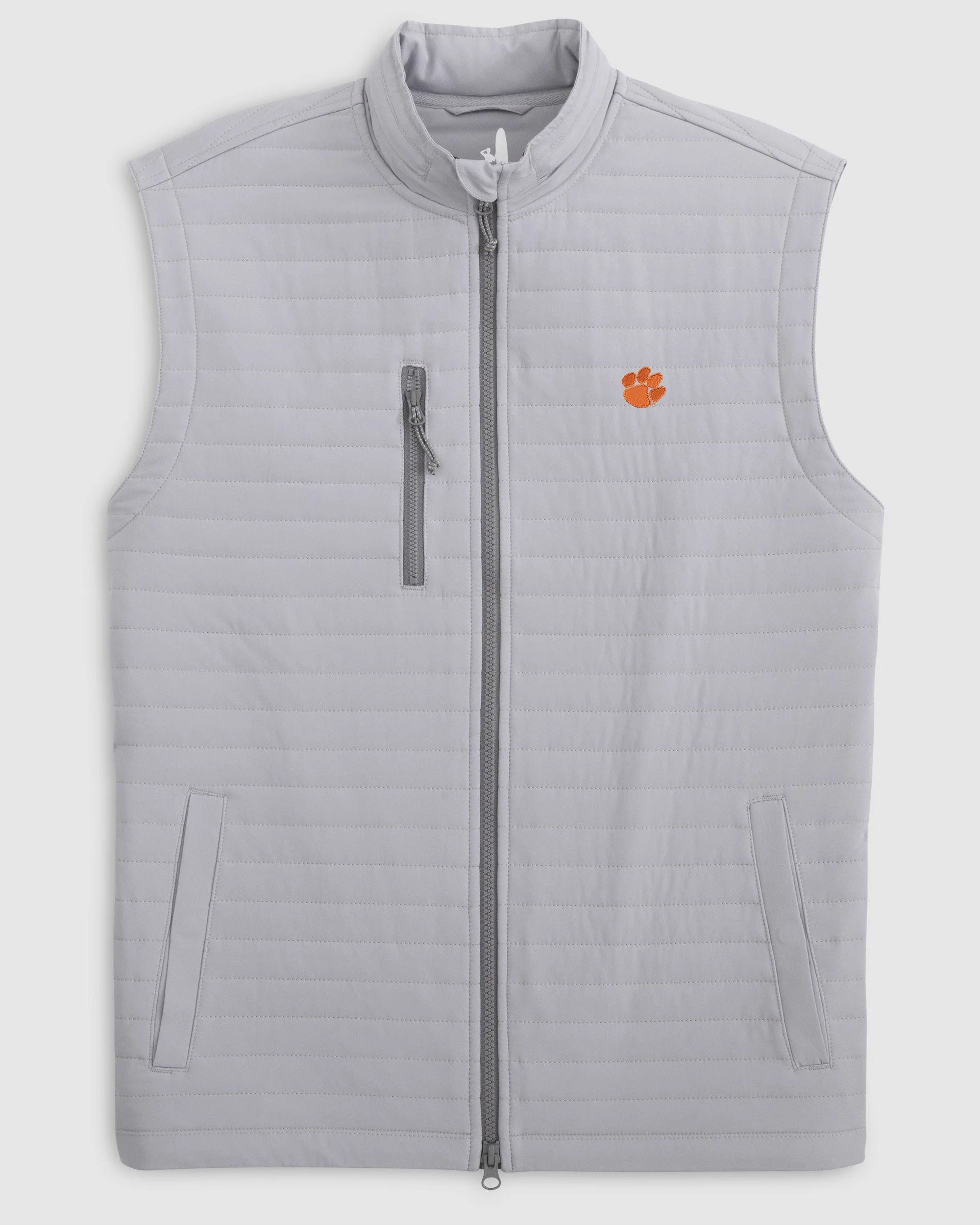 Clemson Crosswind Quilted Performance Vest