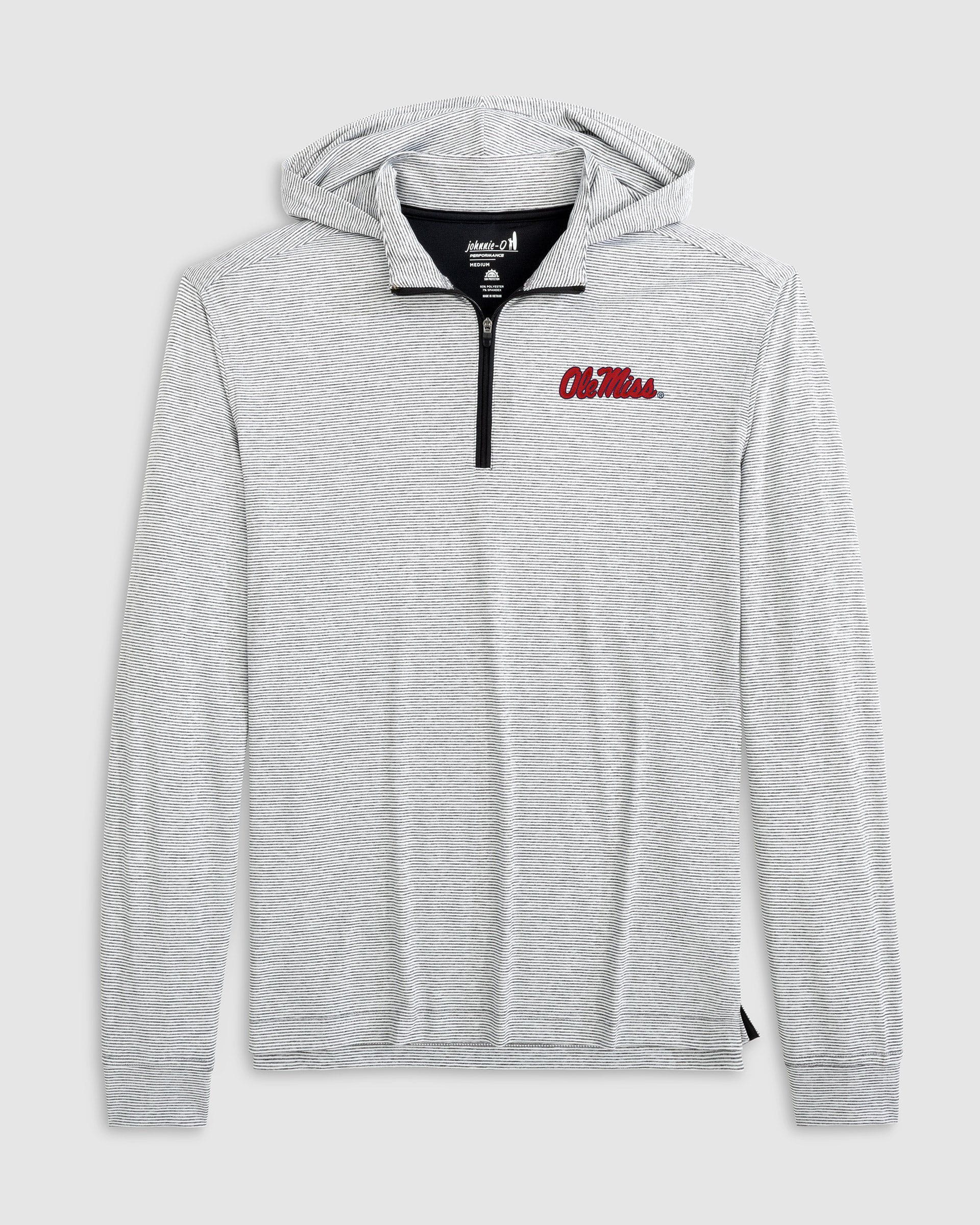 Ole Miss Hybrid Performance 1/4 Zip Hoodie