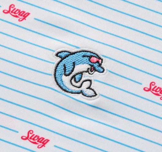 SWAG Golf x Johnnie-O Performance Polo - Wavefinder