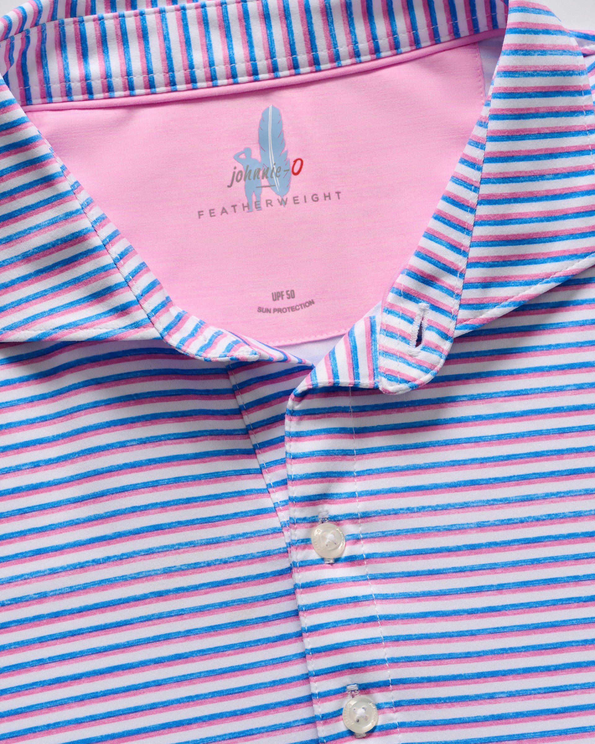 Featherweight Performance Polo - Warwick Stripe