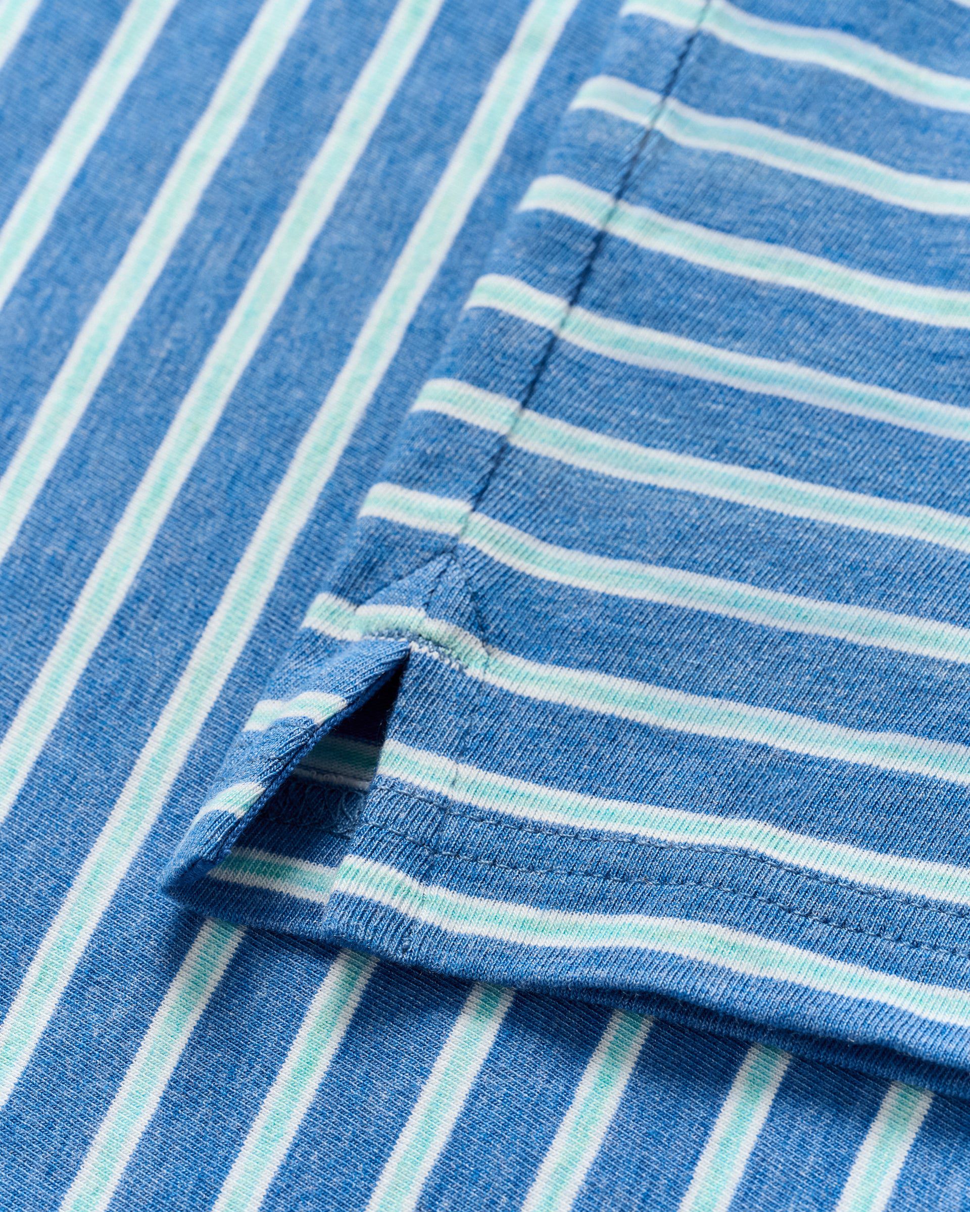 Original 4-Button Polo - Matthis Stripe