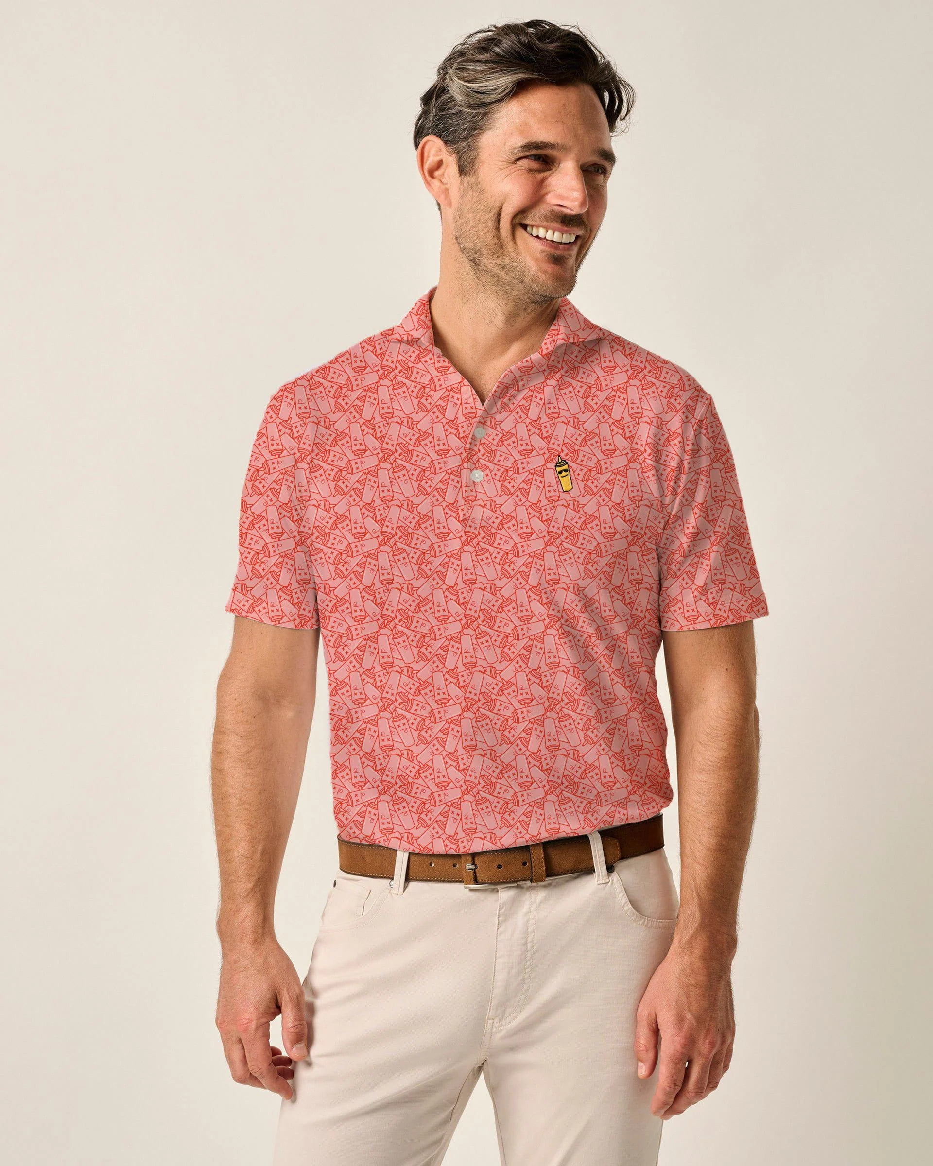SWAG Golf x Johnnie-O Performance Polo - No Ketchup