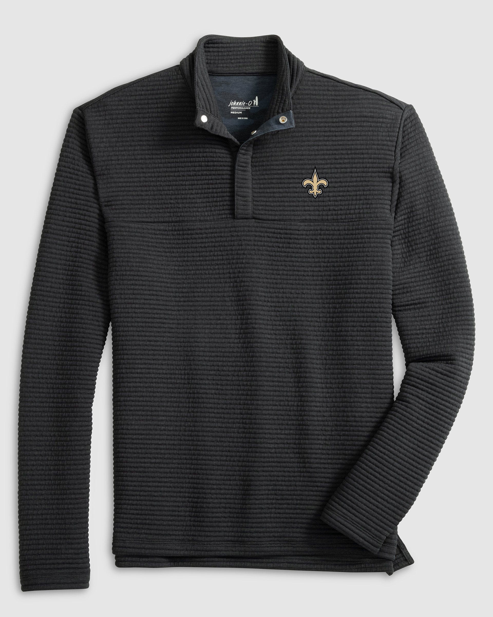 New Orleans Saints Benjy Snap 1/4 Zip Pullover