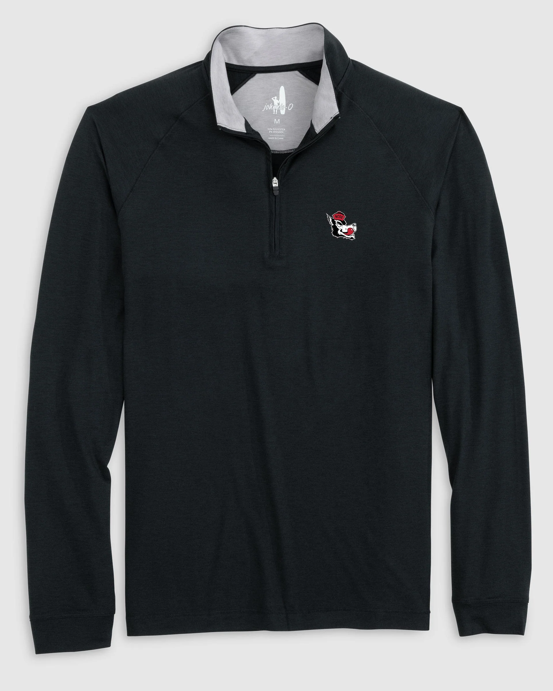 NC State Freeborne Performance 1/4 Zip - Vault Logo