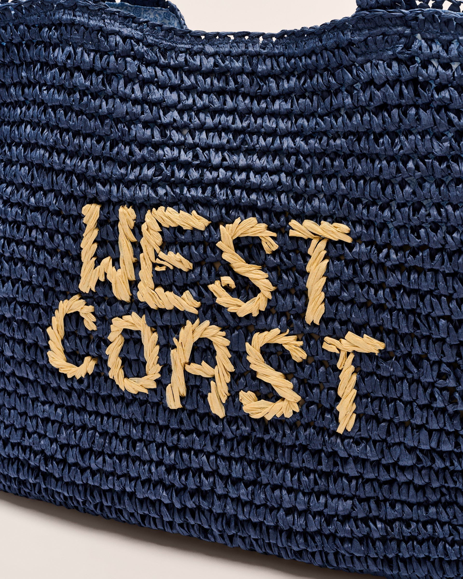 Coastal Woven Tote Bag