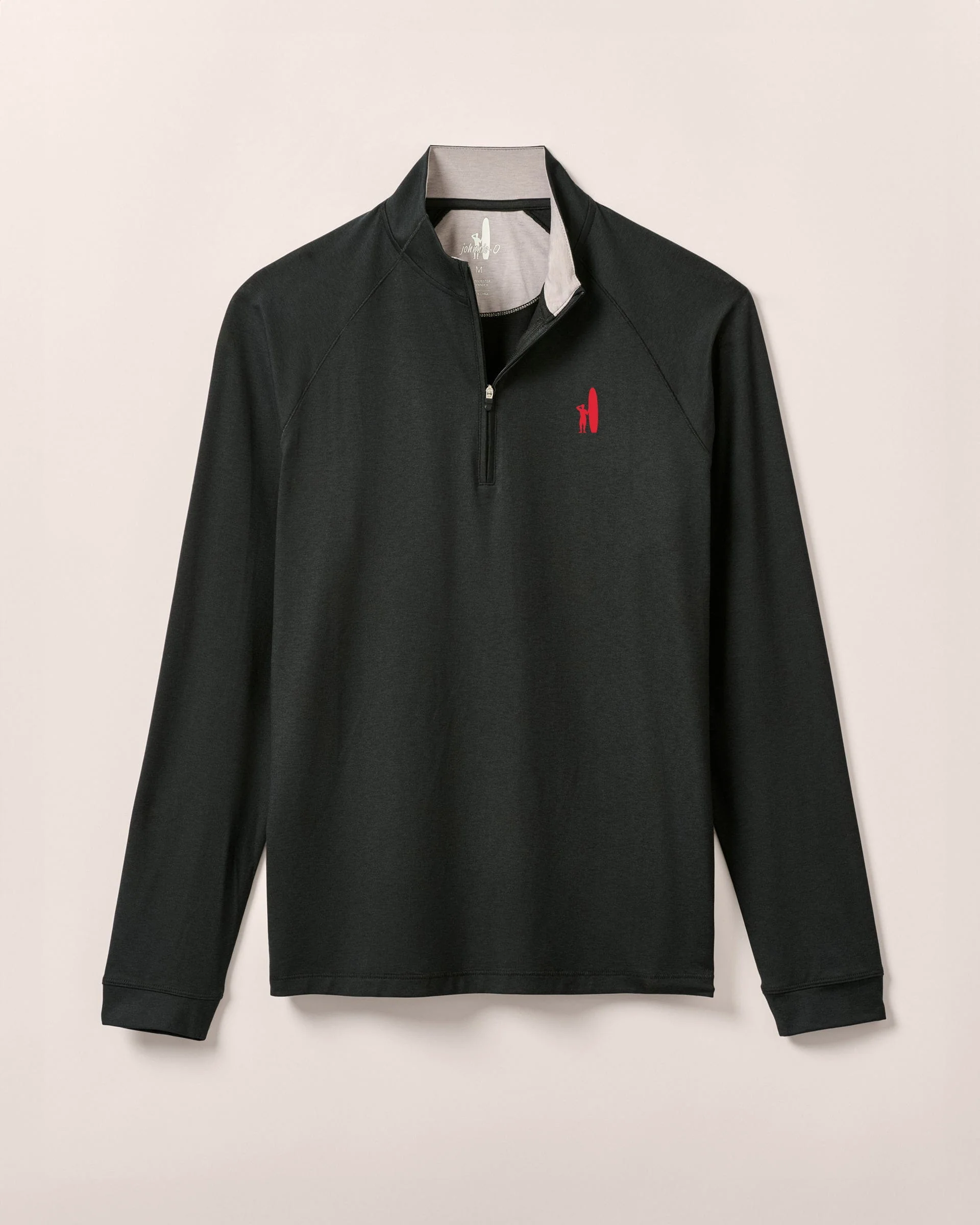 Custom Surfer Logo Freeborne Performance 1/4 Zip Pullover