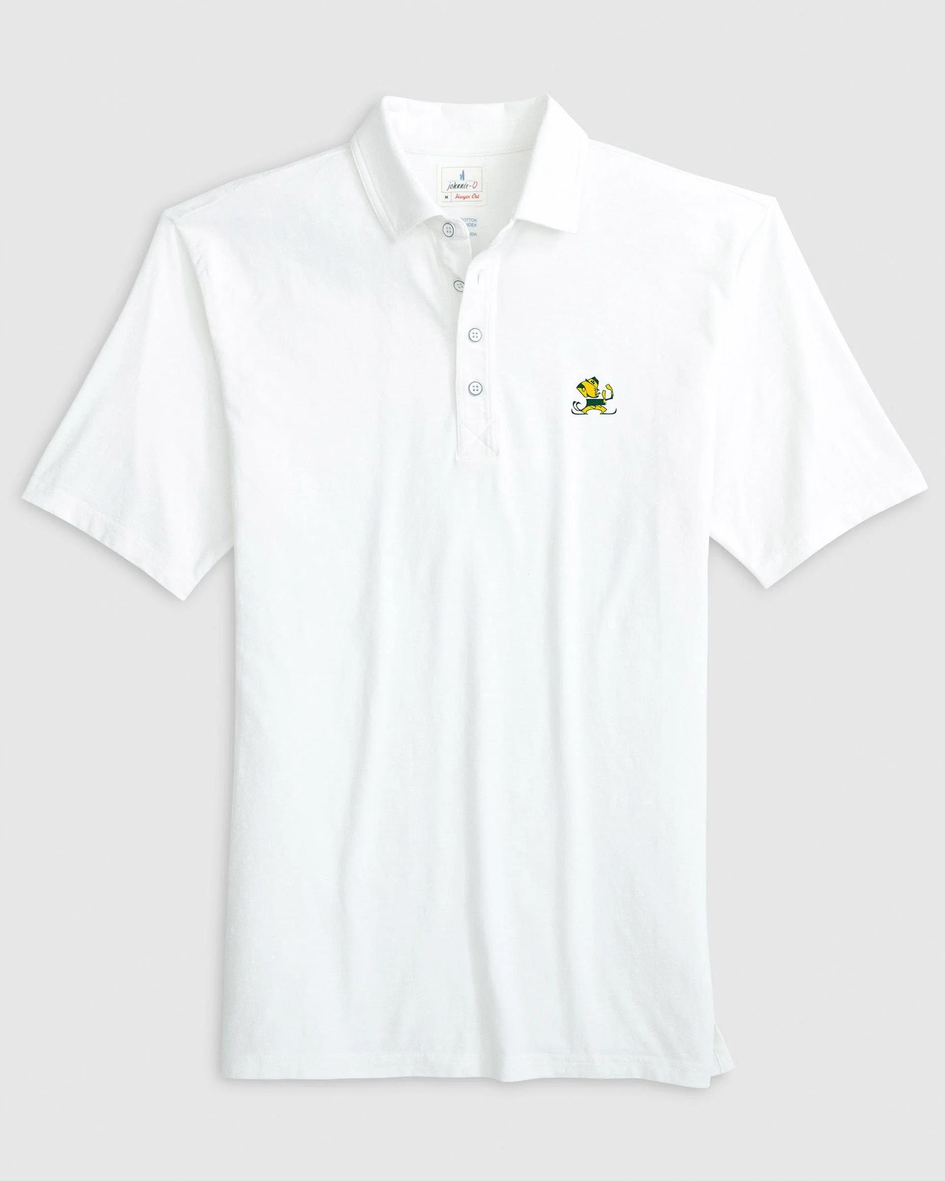 Notre Dame Coastal Wash Original Polo - Vintage Logo