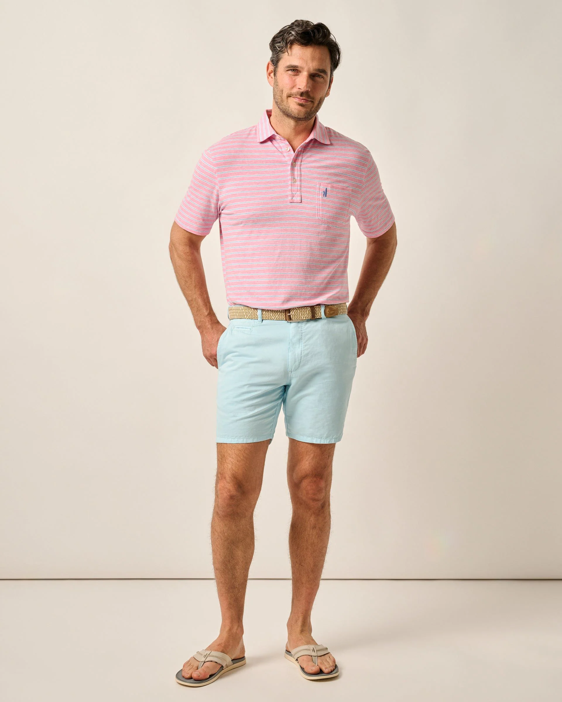 Melrose Cotton Linen Shorts