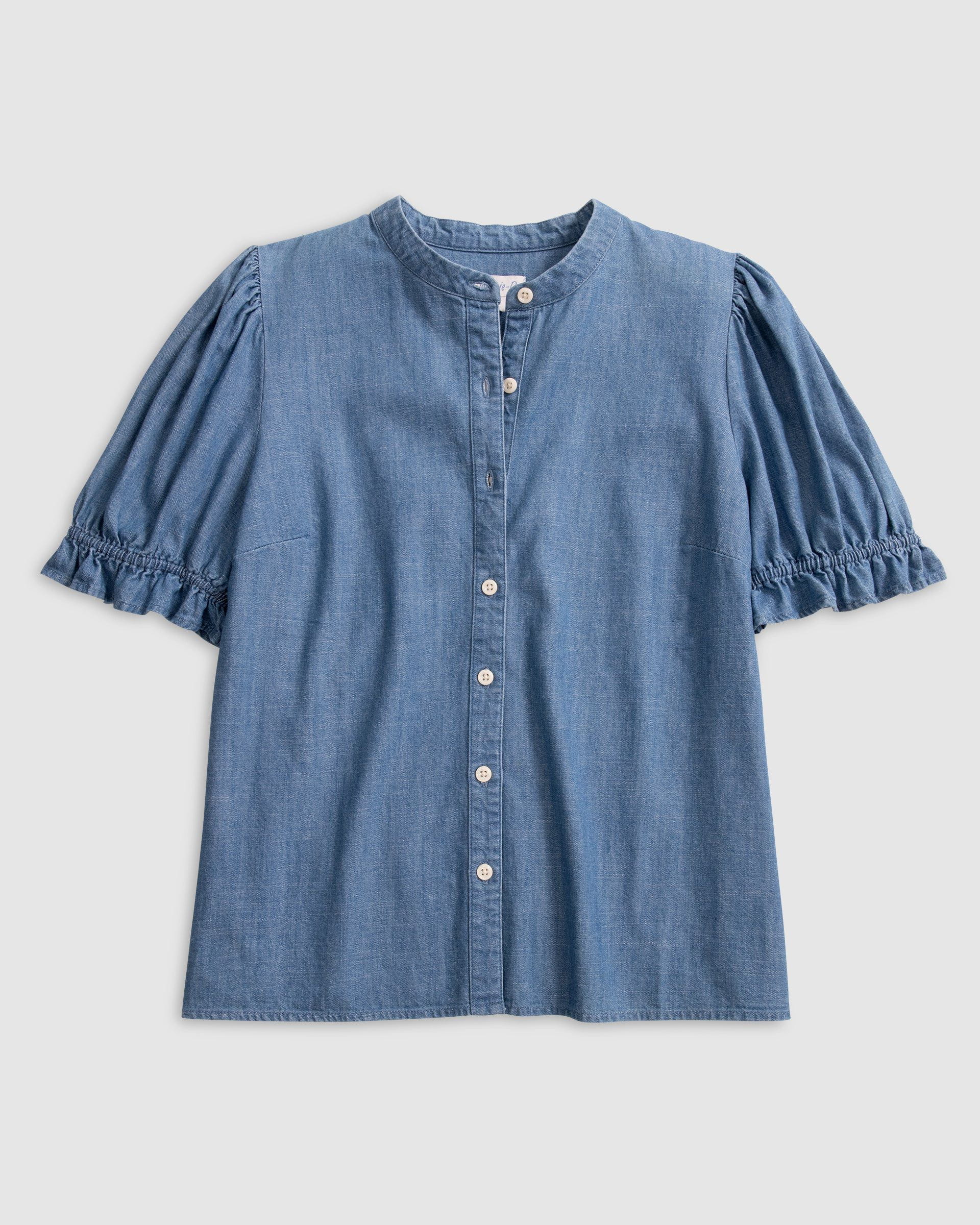 Natalia Button-Up Blouse