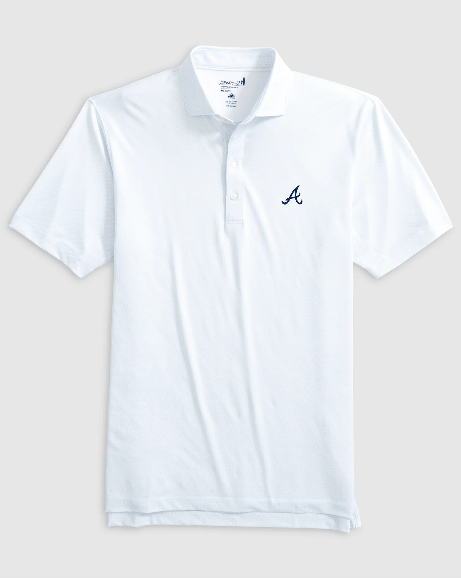 Atlanta Braves Slade Performance Jersey Printed Polo