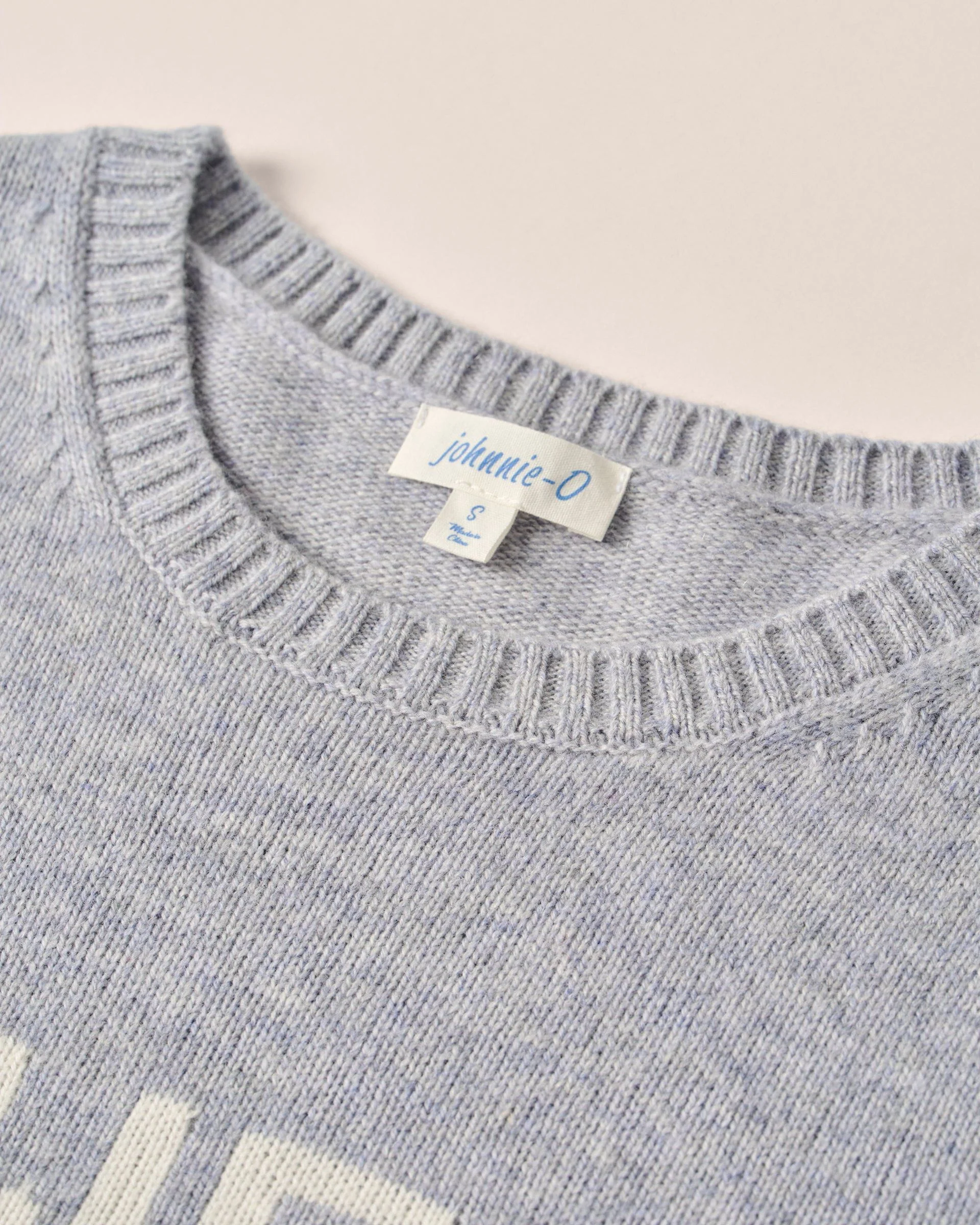 Coastal Cashmere Blend Crewneck Sweater