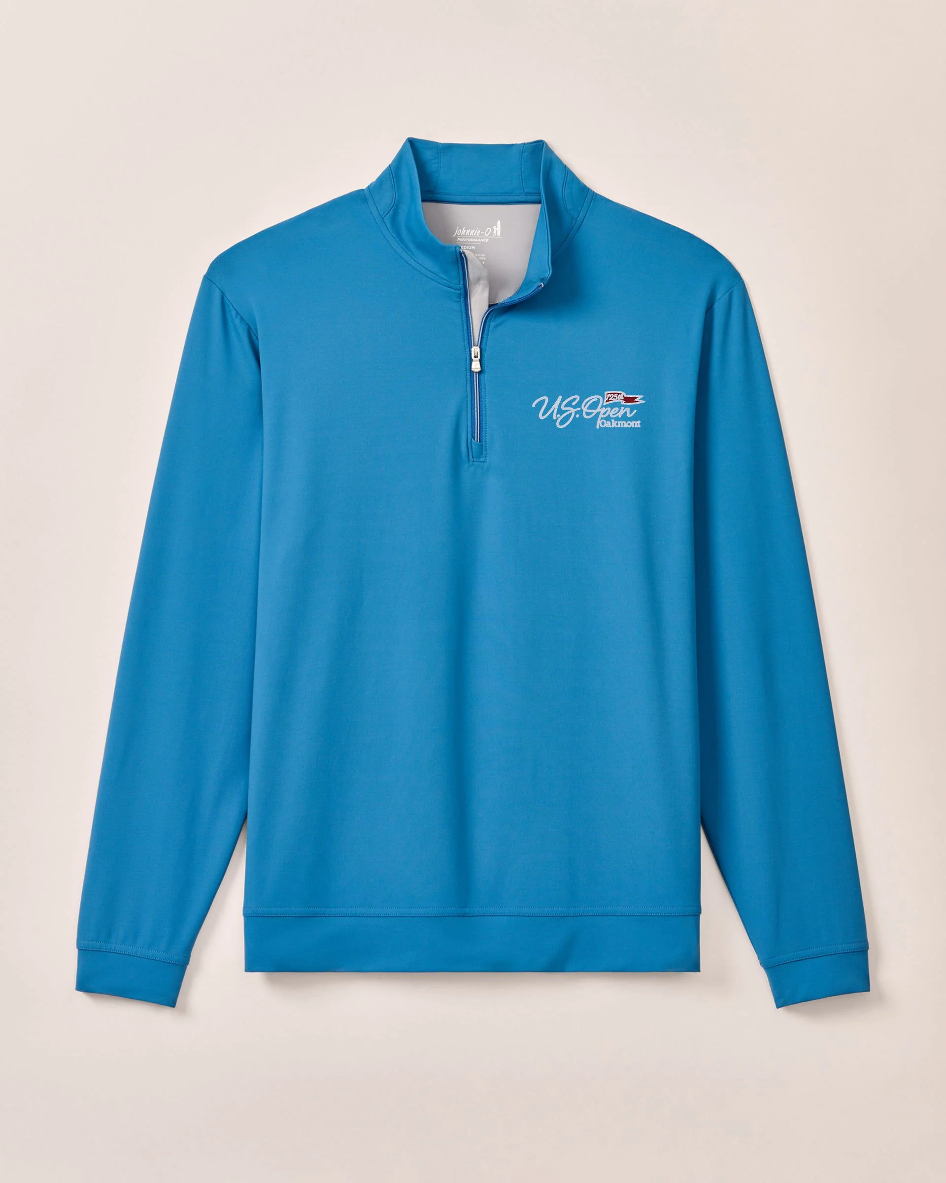 125th U.S. Open Motion Performance 1/4 Zip - Flag Logo