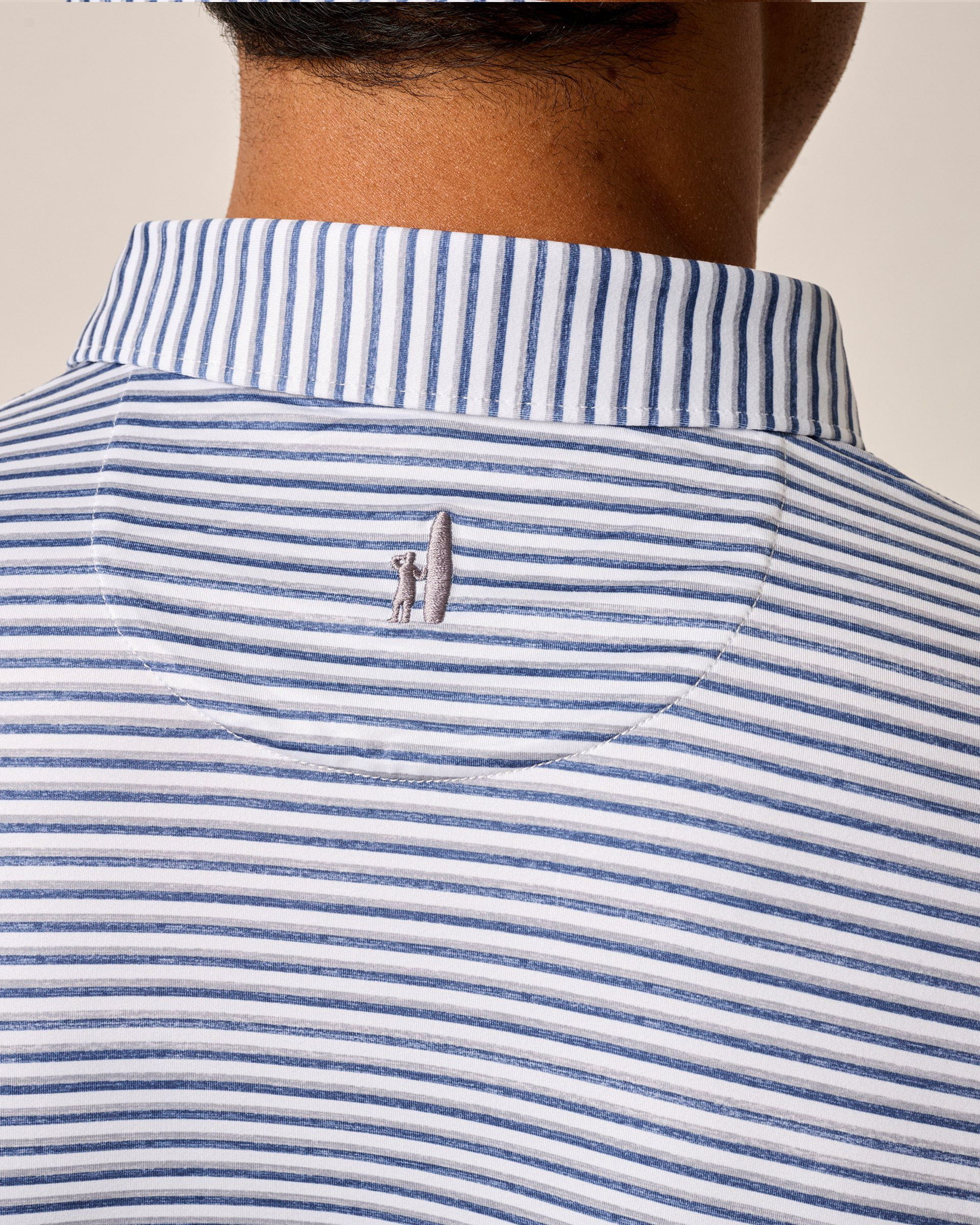 Featherweight Performance Polo - Warwick Stripe