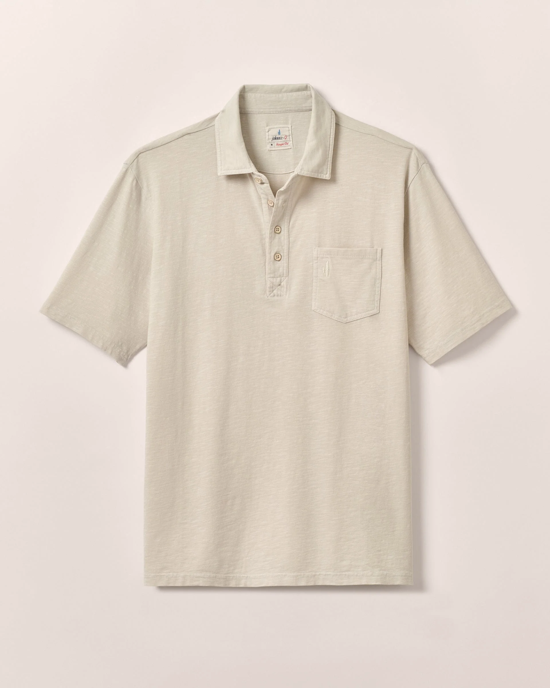 Original 4-Button Polo - Coastal Wash