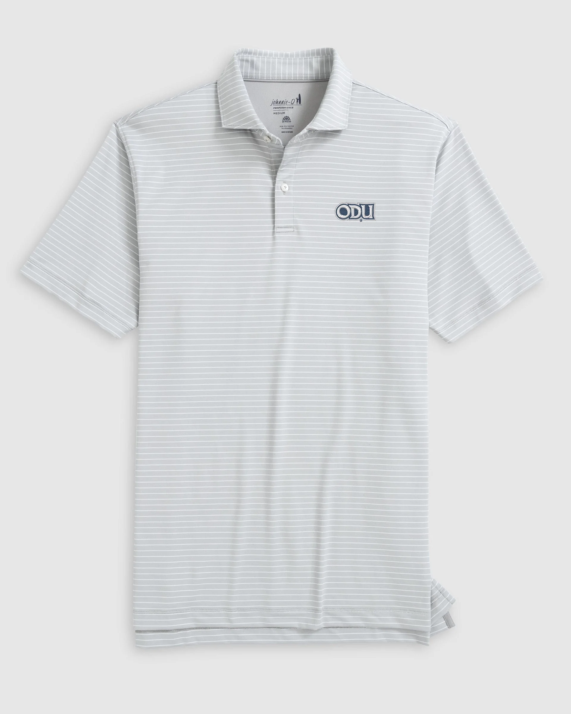 Old Dominion Beau Striped Performance Jersey Polo