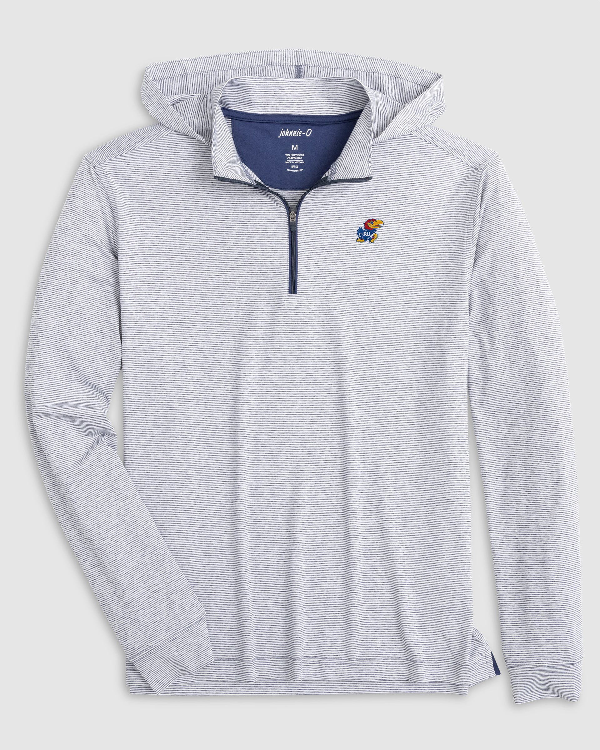 Kansas Hybrid Performance 1/4 Zip Hoodie