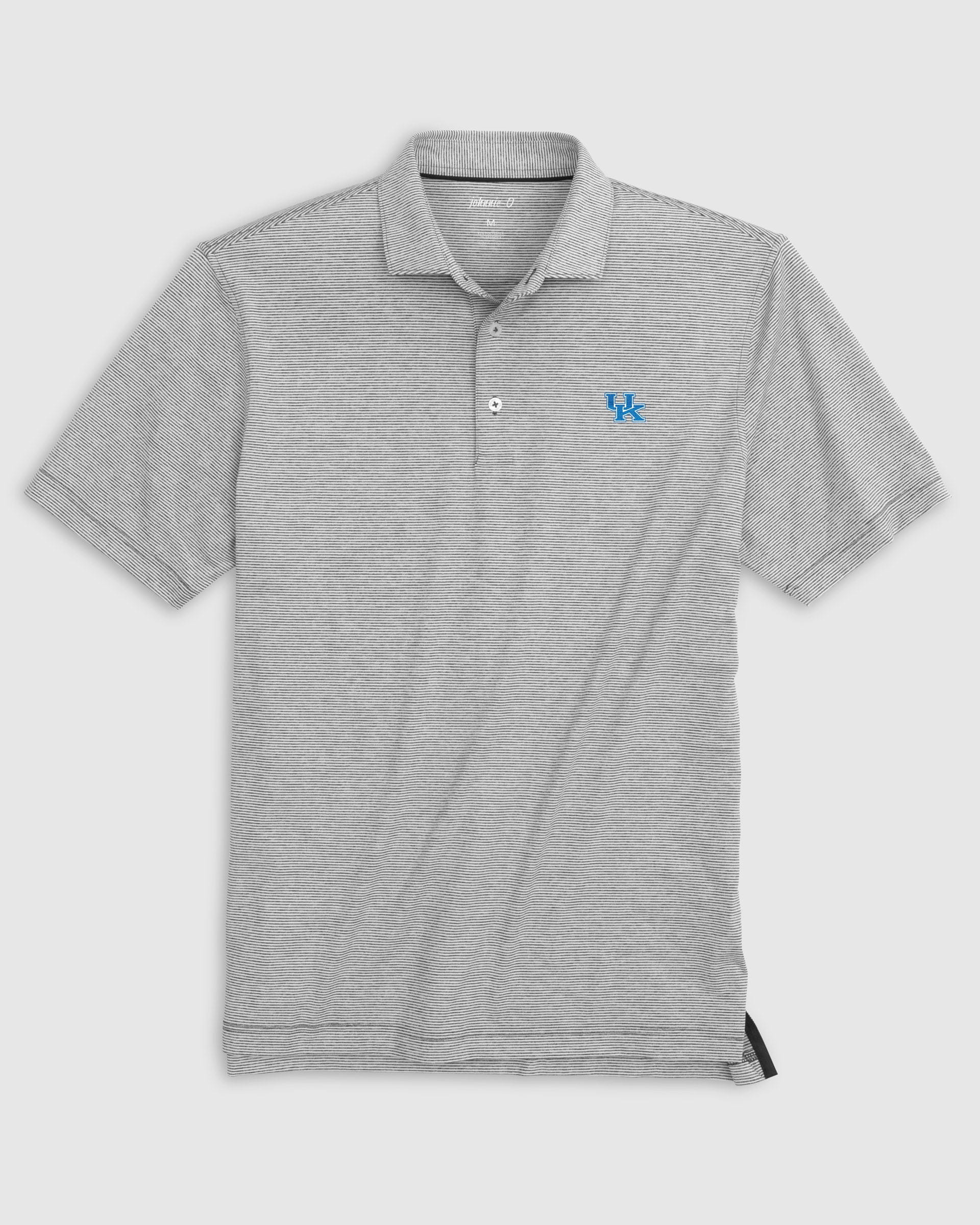 Kentucky Lyndonn Striped Jersey Performance Polo