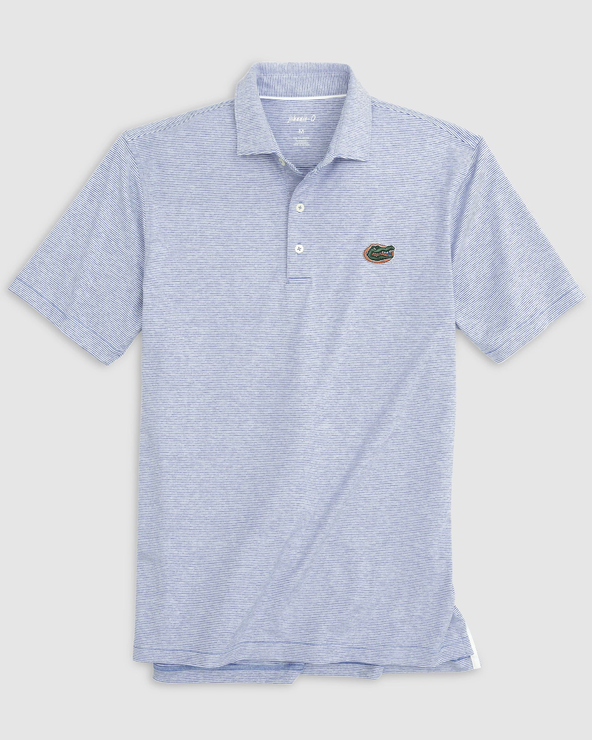 Florida Lyndonn Striped Jersey Performance Polo
