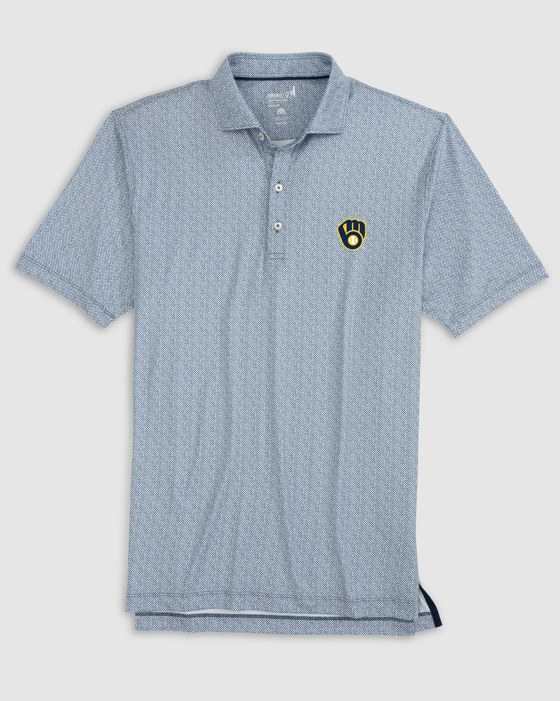 Milwaukee Brewers Hinson Printed Jersey Performance Polo