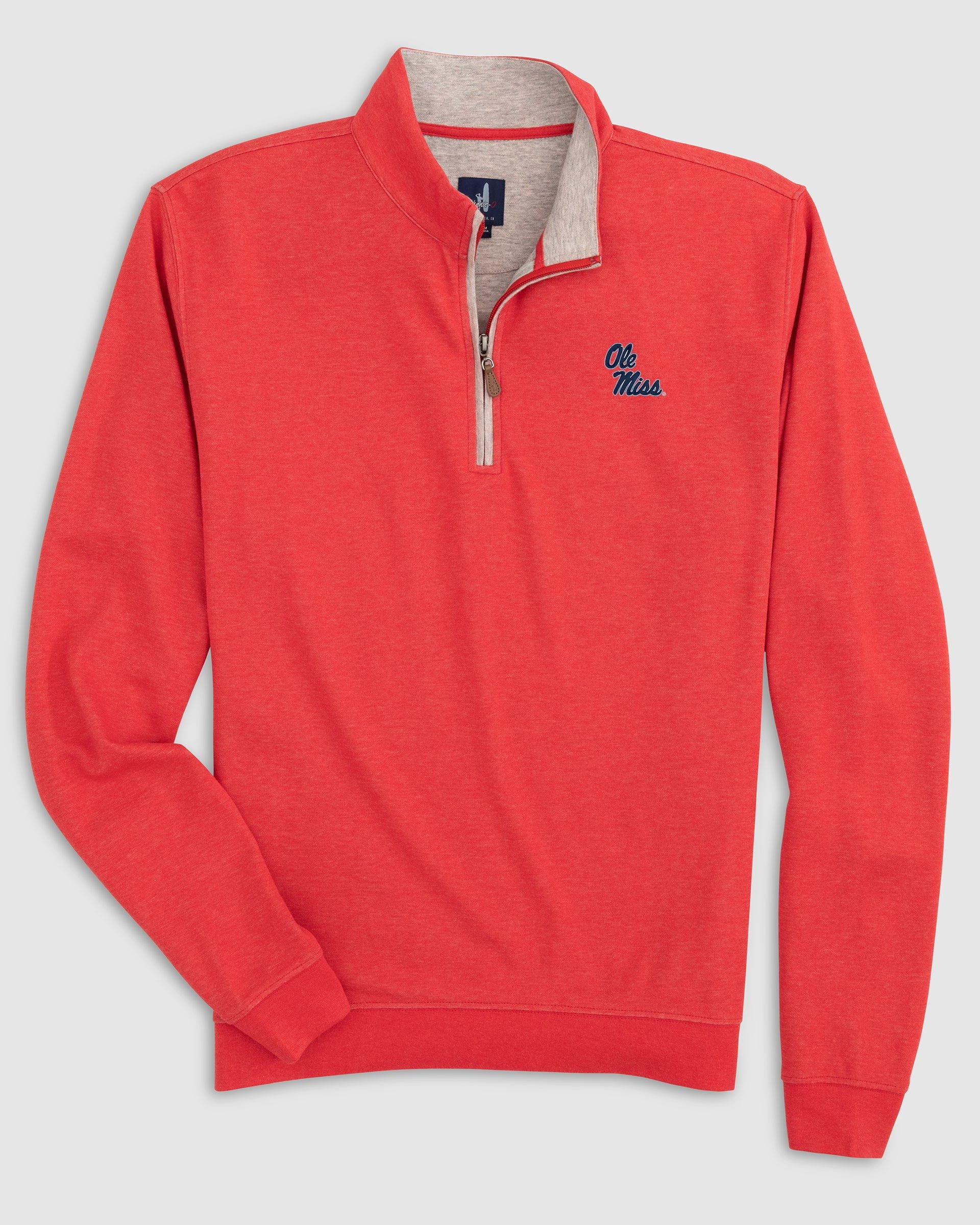 Ole Miss Sully 1/4 Zip - Stacked Logo