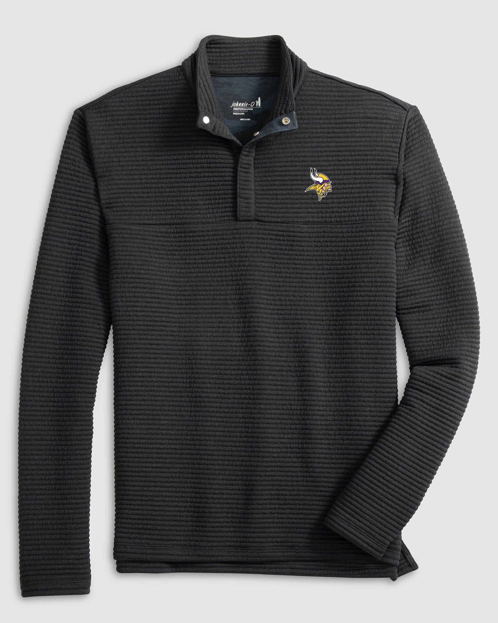 Minnesota Vikings Benjy Snap 1/4 Zip Pullover