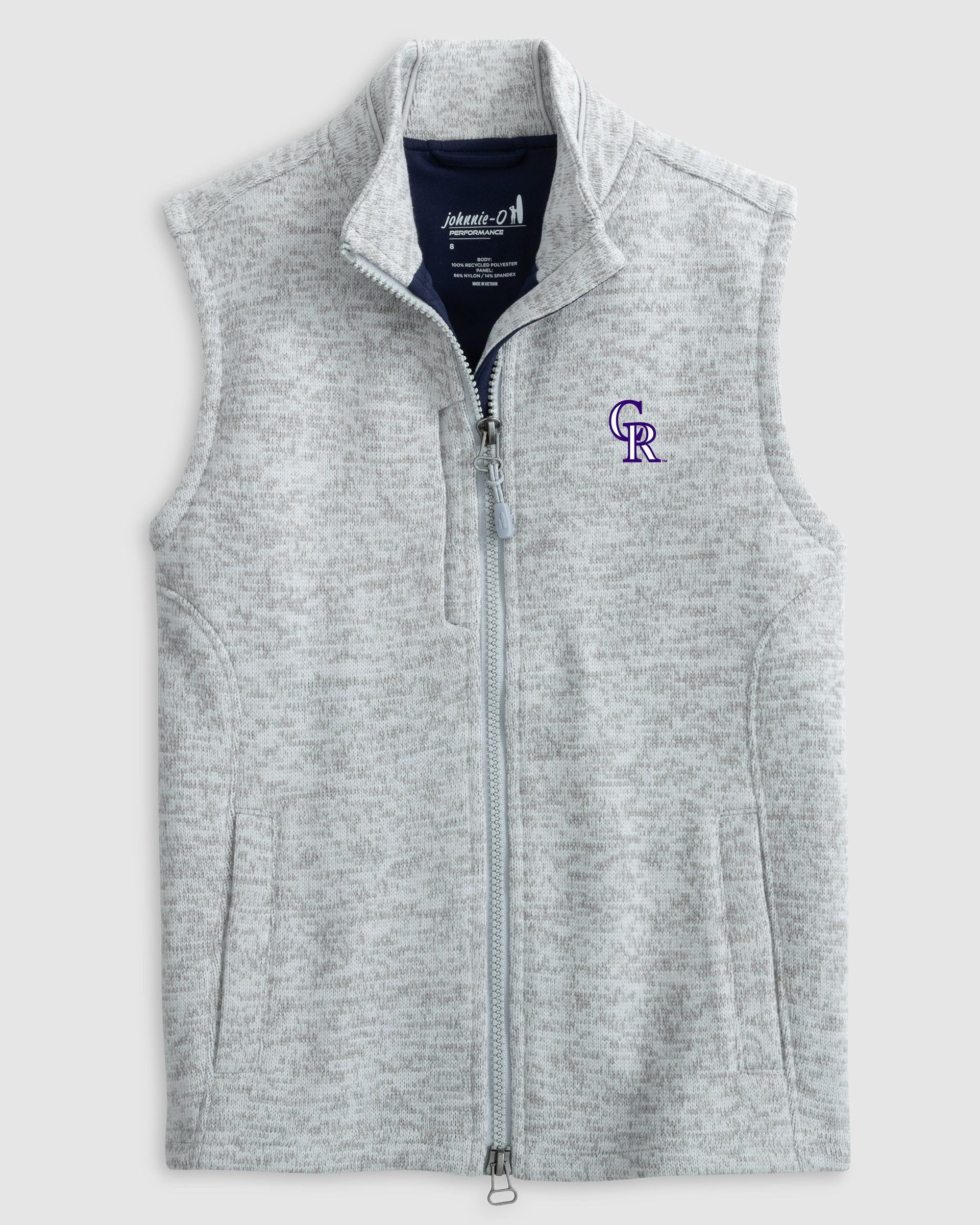 Colorado Rockies Denalis Jr. Performance Fleece Vest