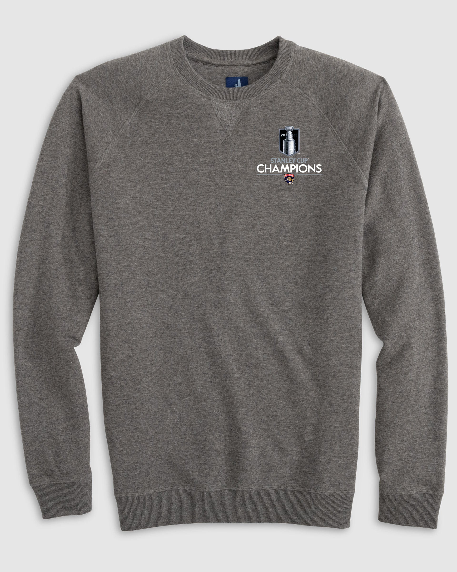 Florida Panthers Freeman Crewneck Fleece Sweatshirt- 2025 Stanley Cup Champions Logo