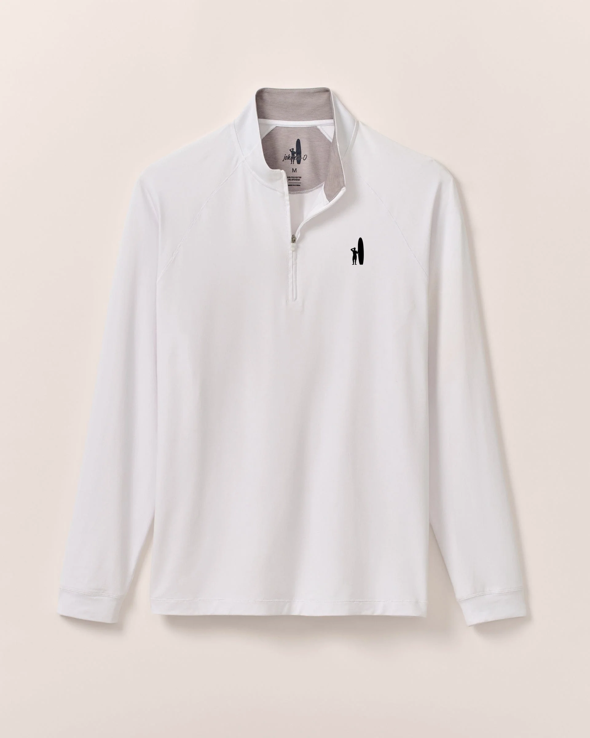 Custom Surfer Logo Freeborne Performance 1/4 Zip Pullover